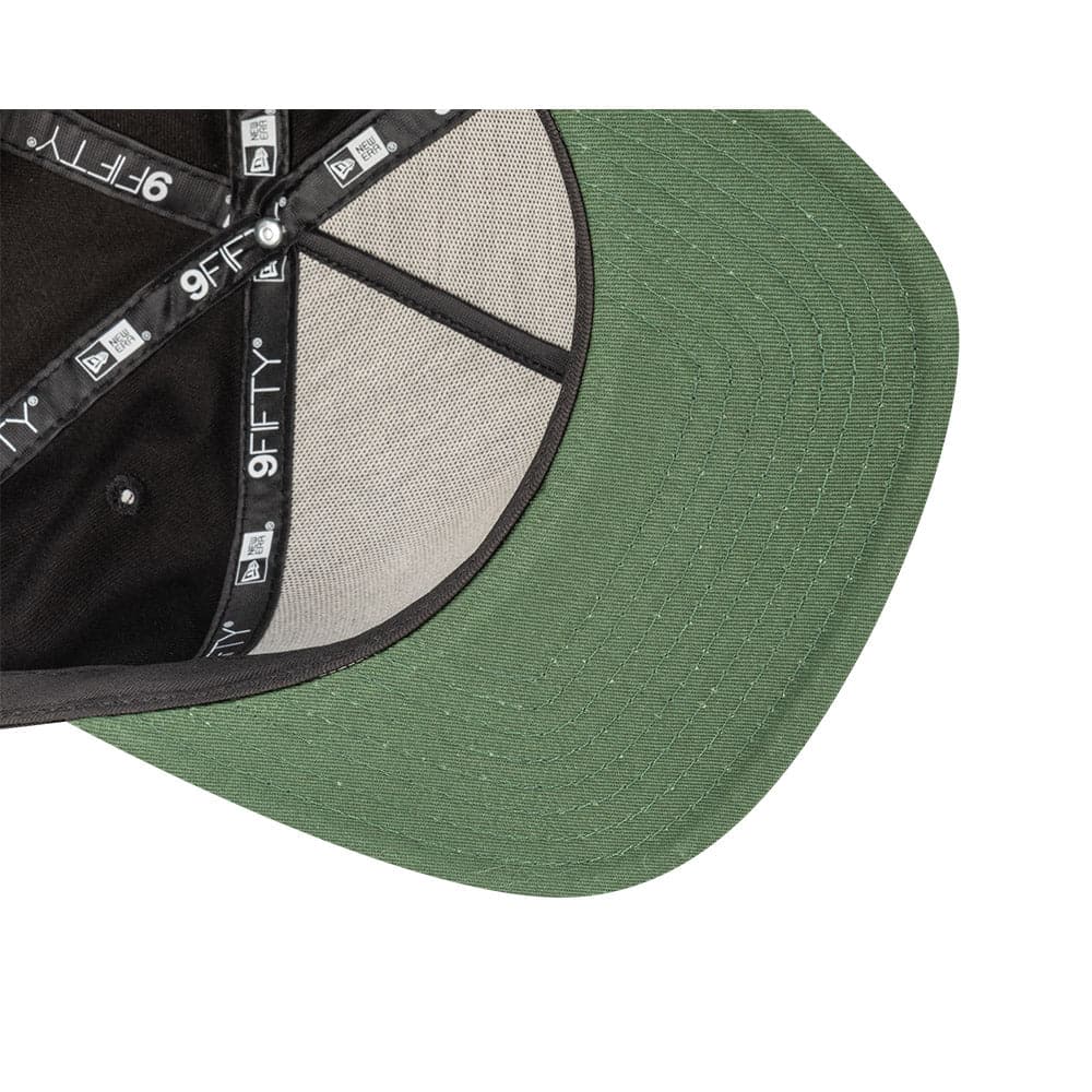 New Era Caps Chicago Bulls New Era NBA Team 9FIFTY A-Frame Snapback Hat - Black
