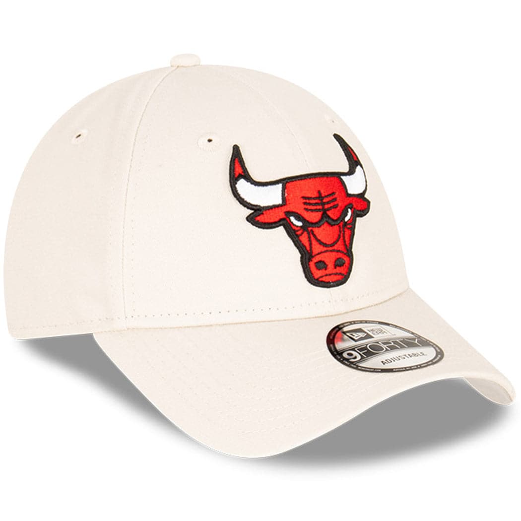 New Era Caps Chicago Bulls New Era NBA Team 9FORTY Snapback Hat - Stone