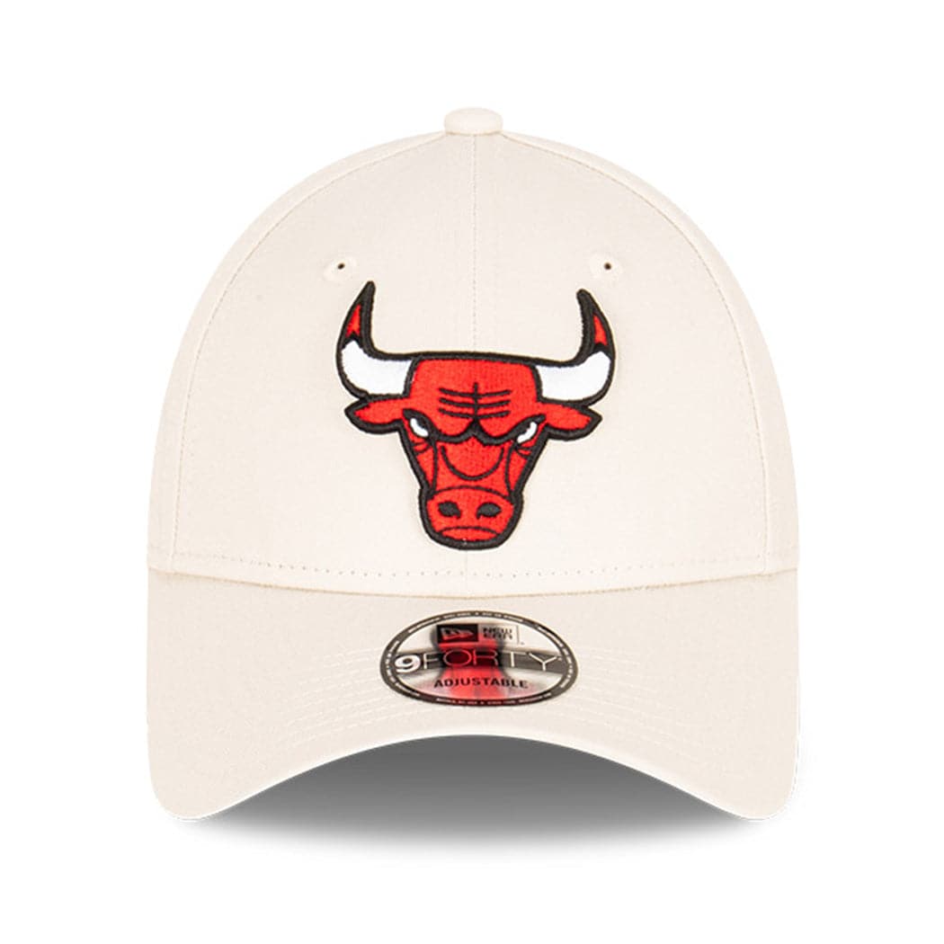 New Era Caps Chicago Bulls New Era NBA Team 9FORTY Snapback Hat - Stone