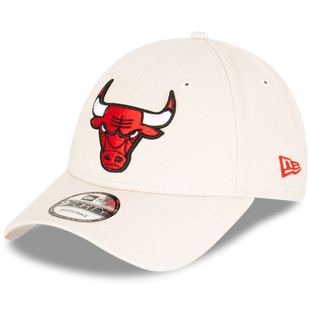 New Era Caps Chicago Bulls New Era NBA Team 9FORTY Snapback Hat - Stone