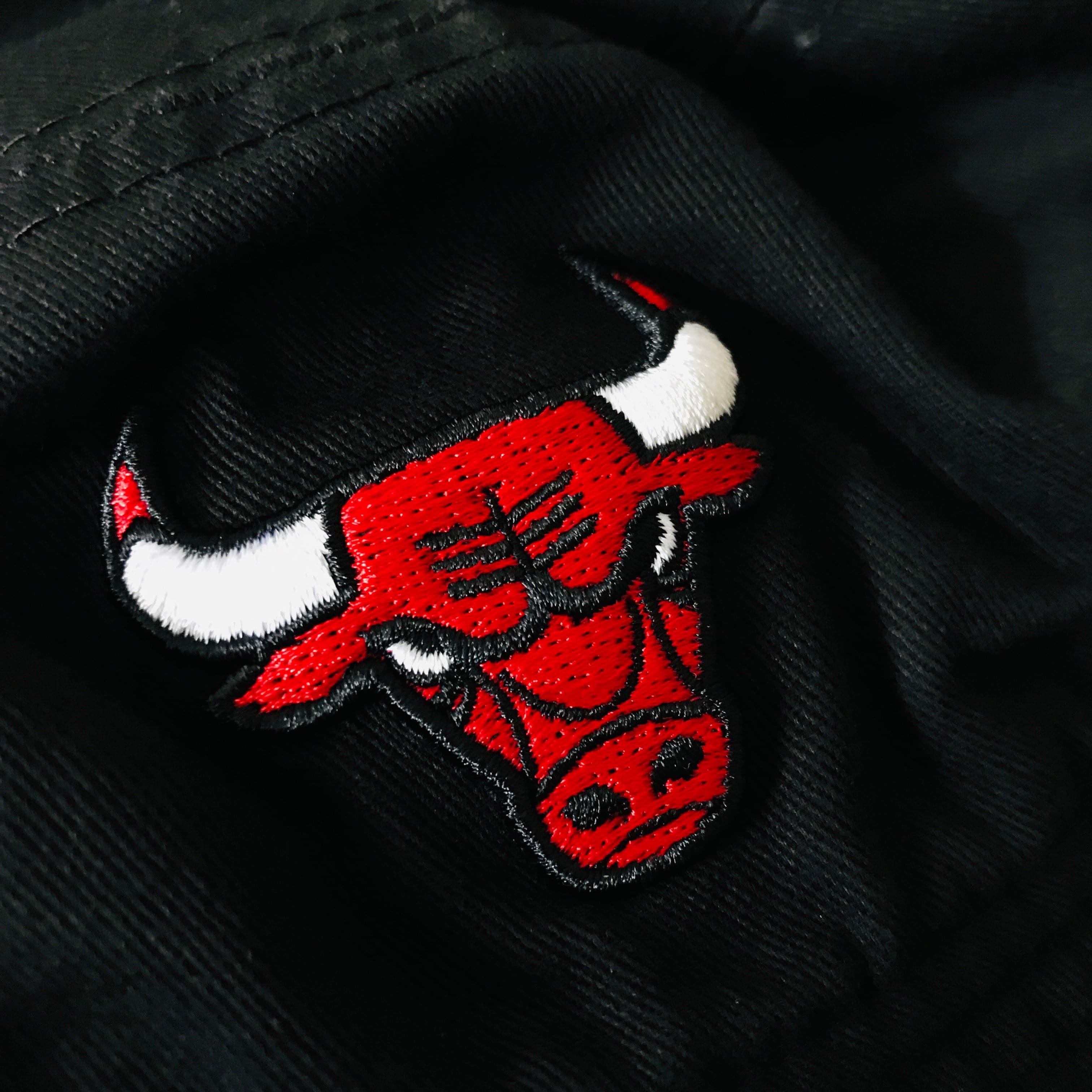 New Era Caps Chicago Bulls New Era NBA Team Bucket Hat - Black