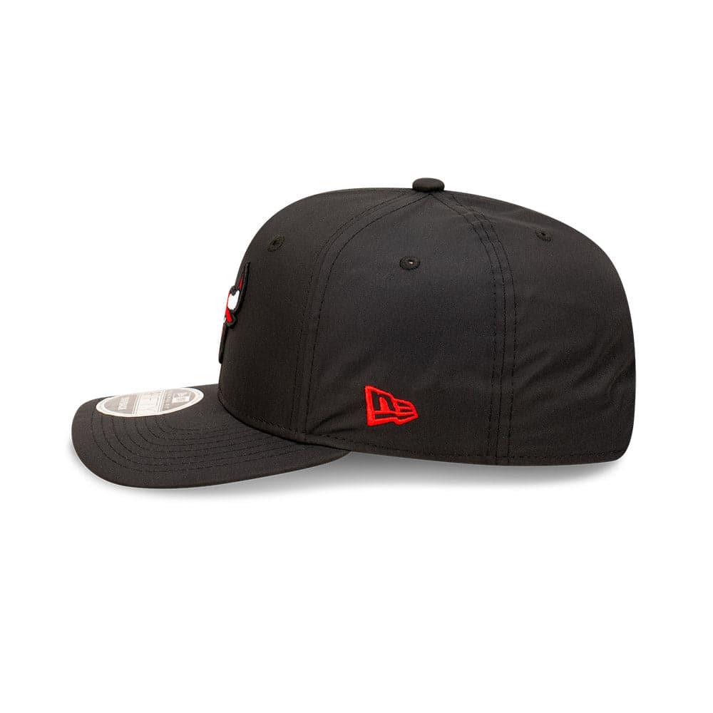 New Era Caps Adjustable M/L Chicago Bulls New Era NBA Team Prolite 9FIFTY OF Pre-Curved Snapback Hat - Black