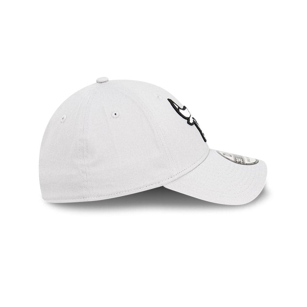 New Era Caps Chicago Bulls New Era NBA Team Storm 39THIRTY Flex Fit Hat - Grey