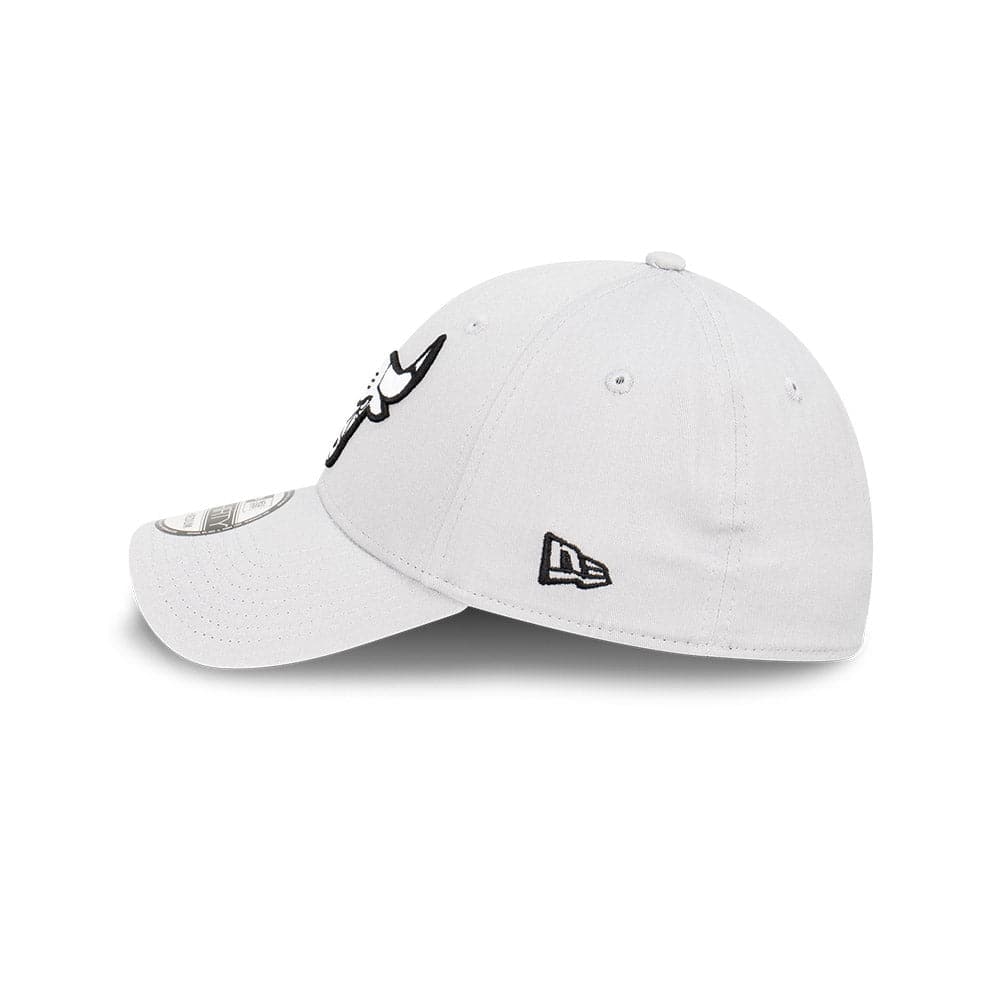 New Era Caps Chicago Bulls New Era NBA Team Storm 39THIRTY Flex Fit Hat - Grey