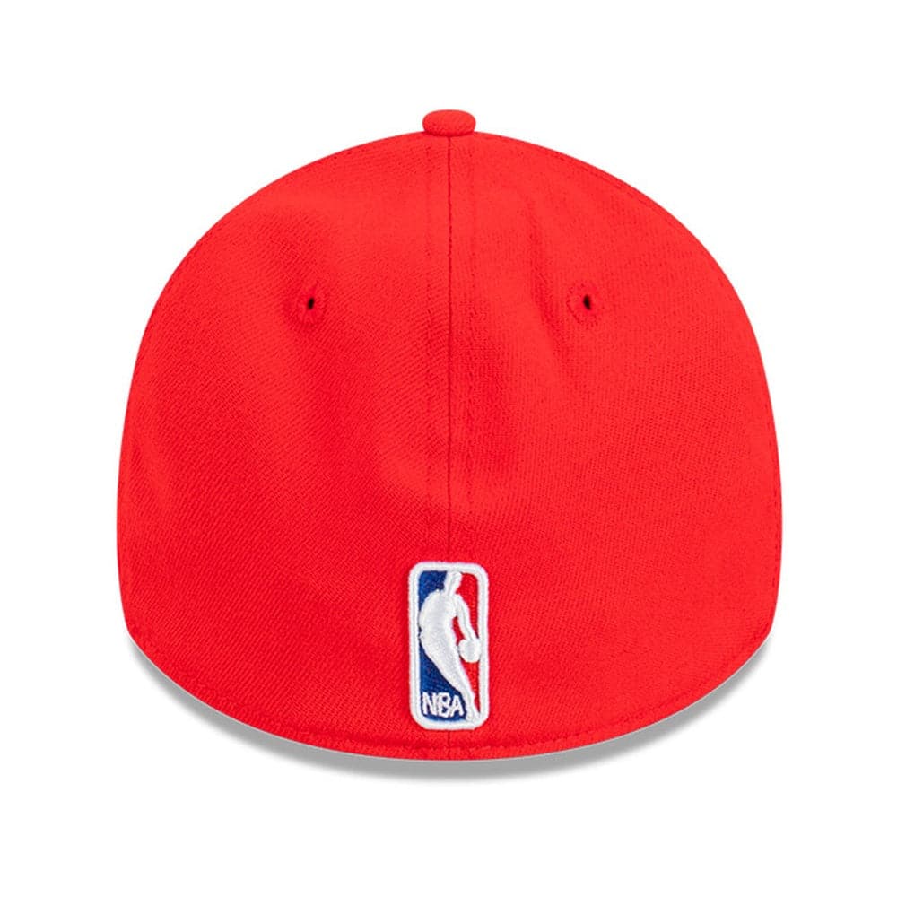New Era Caps Chicago Bulls New Era NBA Wordmark 39THIRTY Stretch Fit Hat - Red