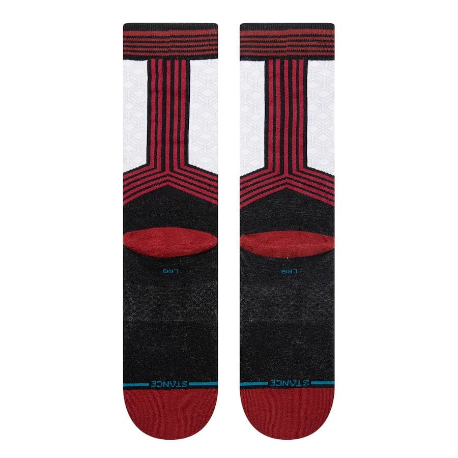 Stance Socks Large (9-12 US) Chicago Bulls Stance NBA 22-23 City Edition Crew Socks - Black