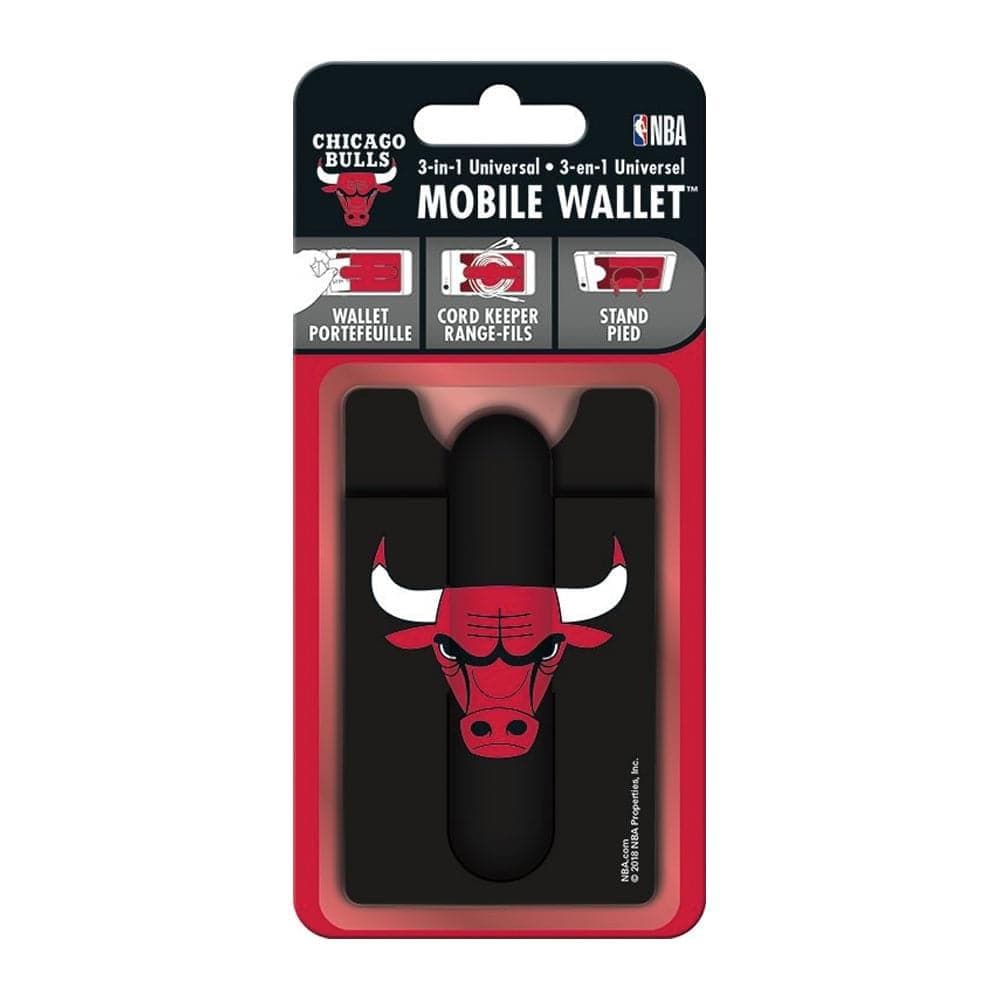 Trends International Accessories Chicago Bulls Trends NBA 3 In 1 Universal Mobile Phone Wallet - Black