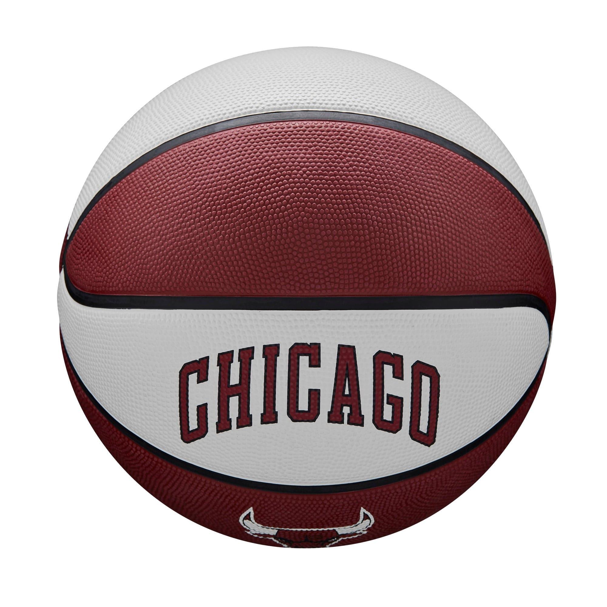 Wilson Sporting Goods Balls Chicago Bulls Wilson NBA 22-23 City Edition All Surface Basketball Ball