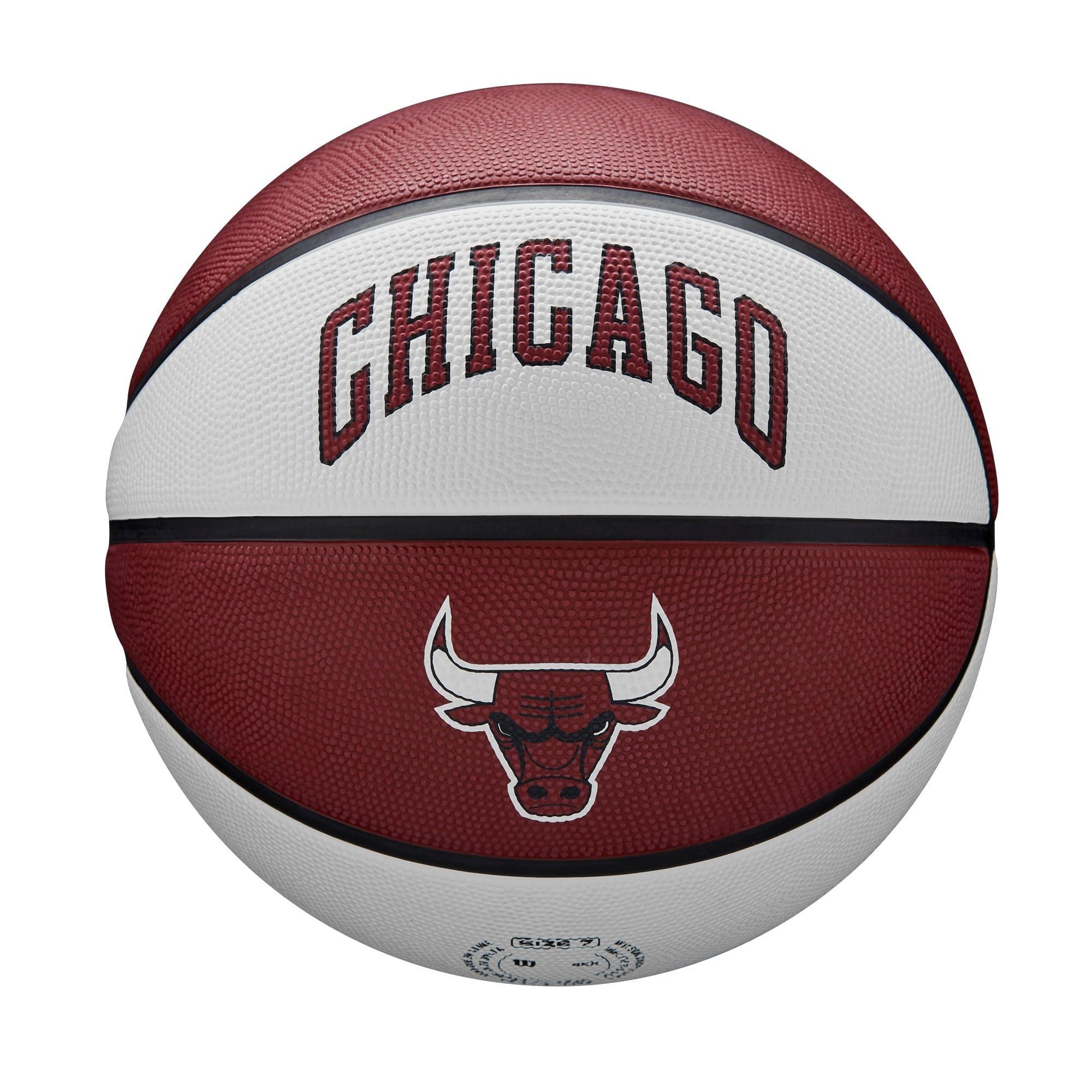 Wilson Sporting Goods Balls Chicago Bulls Wilson NBA 22-23 City Edition All Surface Basketball Ball