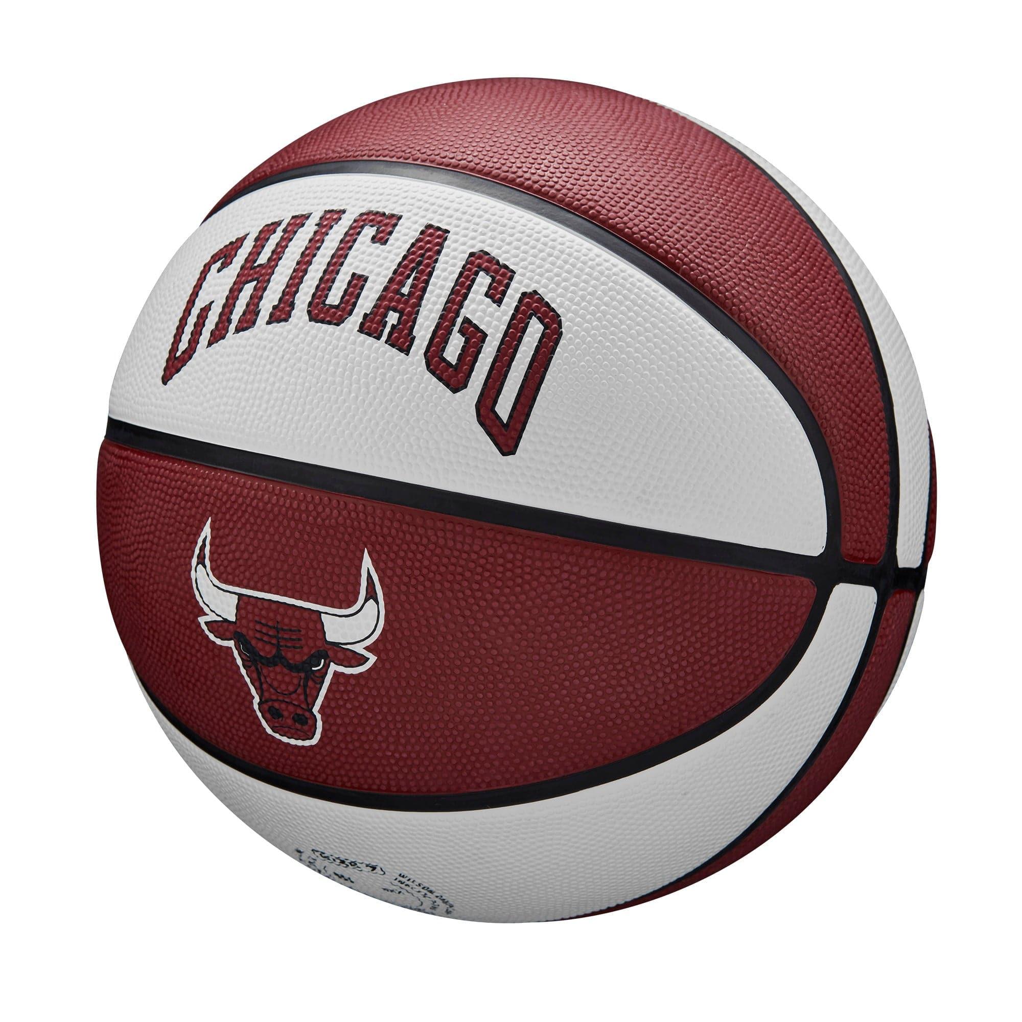 Wilson Sporting Goods Balls Chicago Bulls Wilson NBA 22-23 City Edition All Surface Basketball Ball