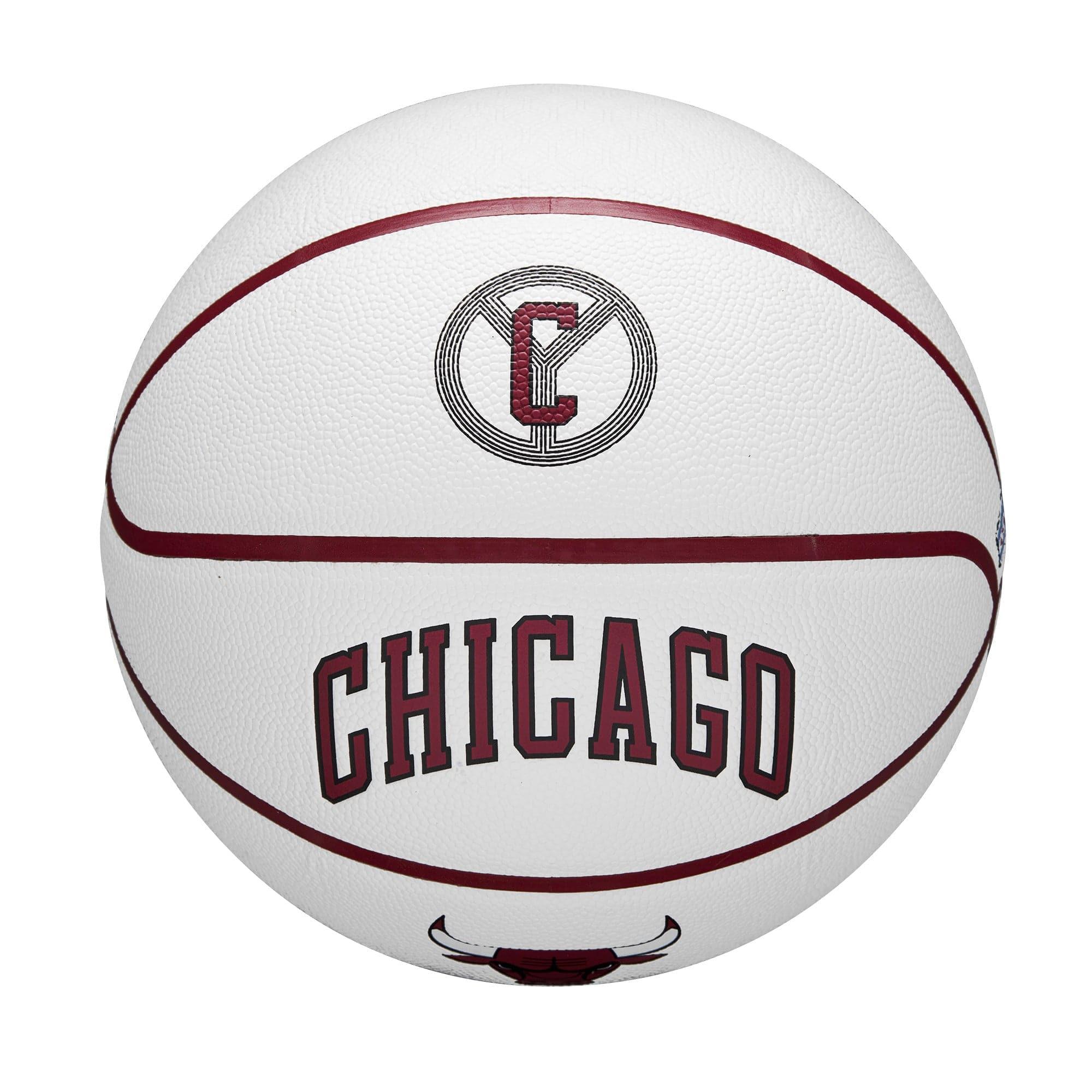 Wilson Sporting Goods Balls Chicago Bulls Wilson NBA 22-23 City Edition Collectors Basketball Ball