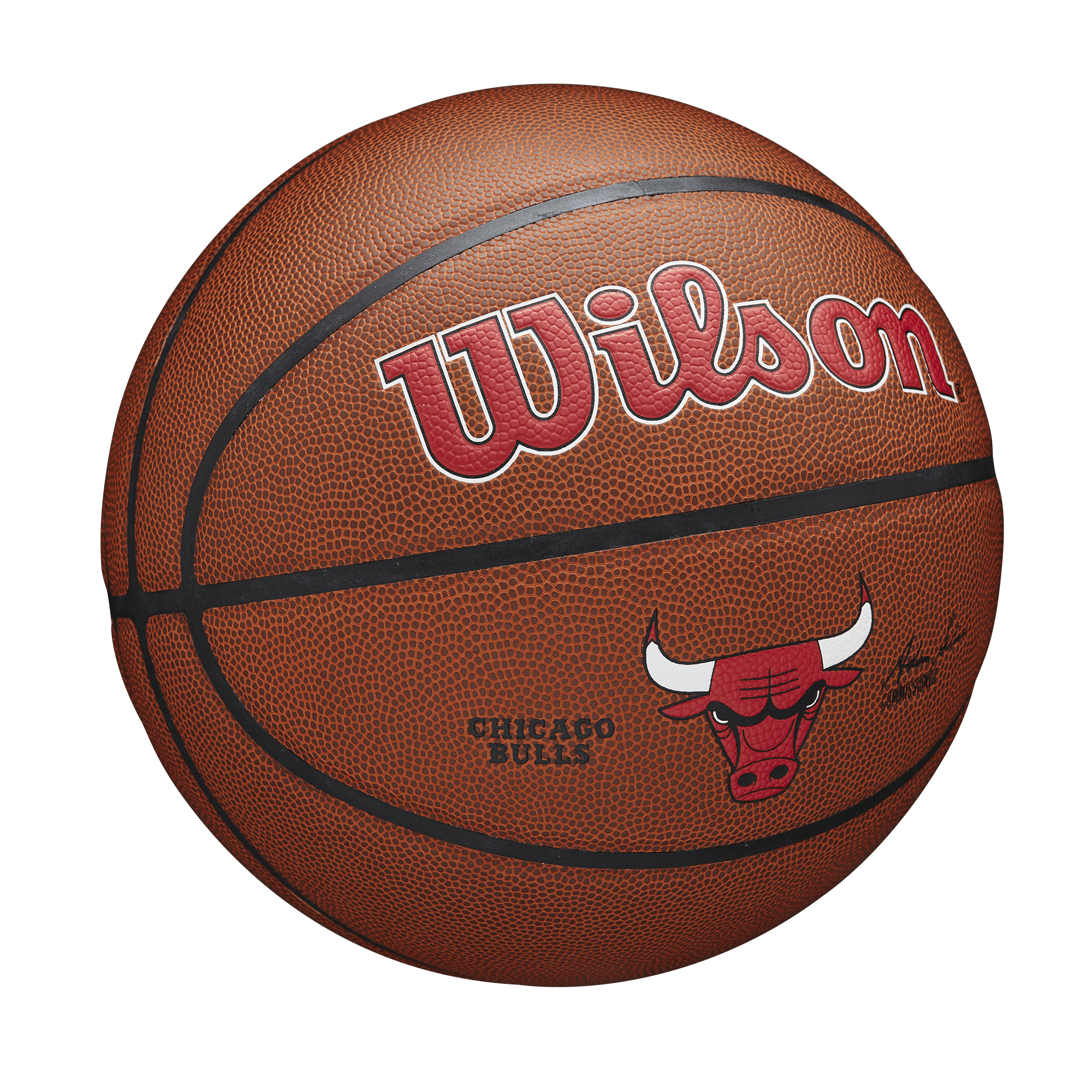 Wilson Sporting Goods Balls Chicago Bulls Wilson NBA Team Full Size Basketball Ball