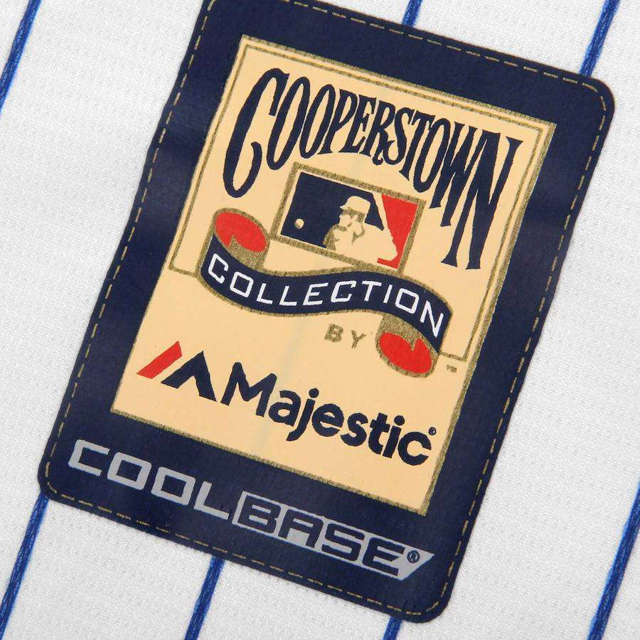 Majestic Athletic Jerseys Chicago Cubs Majestic MLB Cool Base Cooperstown Replica Pullover Jersey - White