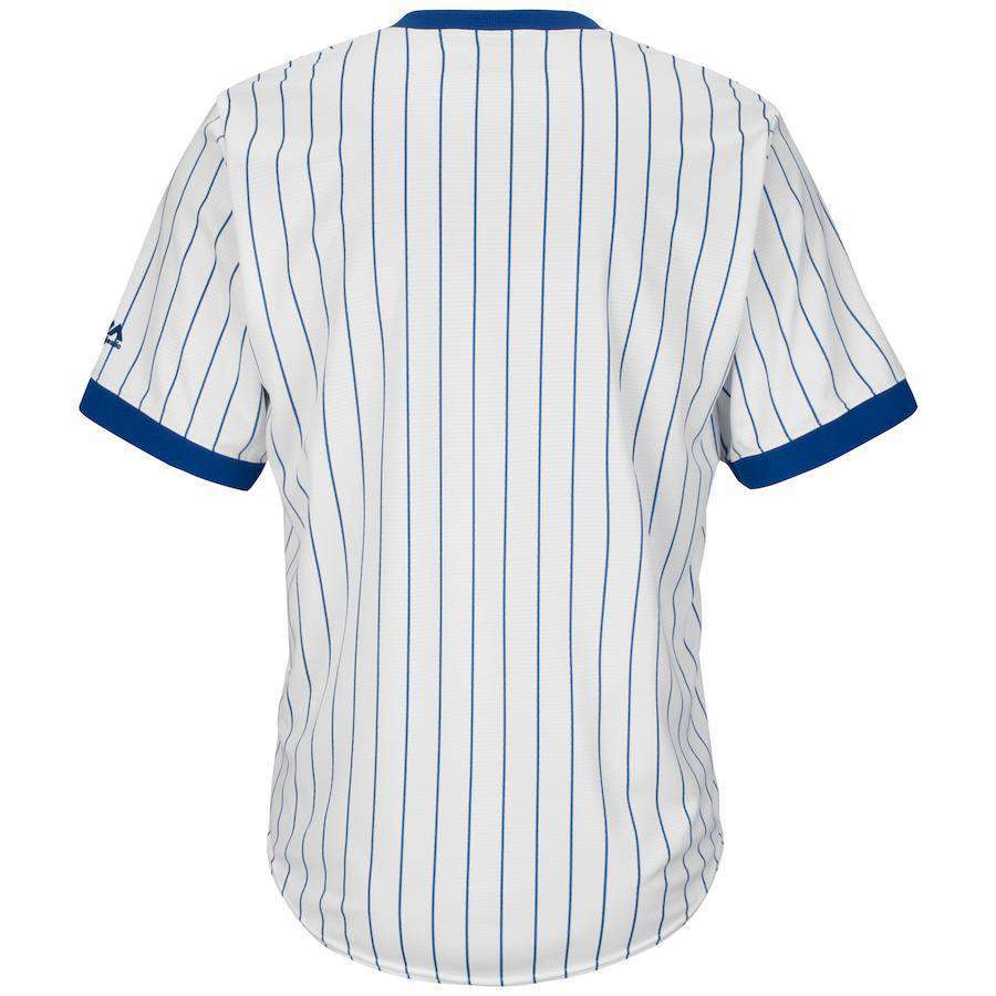 Majestic Athletic Jerseys Chicago Cubs Majestic MLB Cool Base Cooperstown Replica Pullover Jersey - White