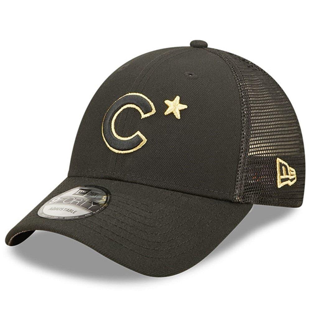 New Era Caps Chicago Cubs New Era MLB 2022 All-Star Game 9FORTY Trucker Snapback Hat - Black