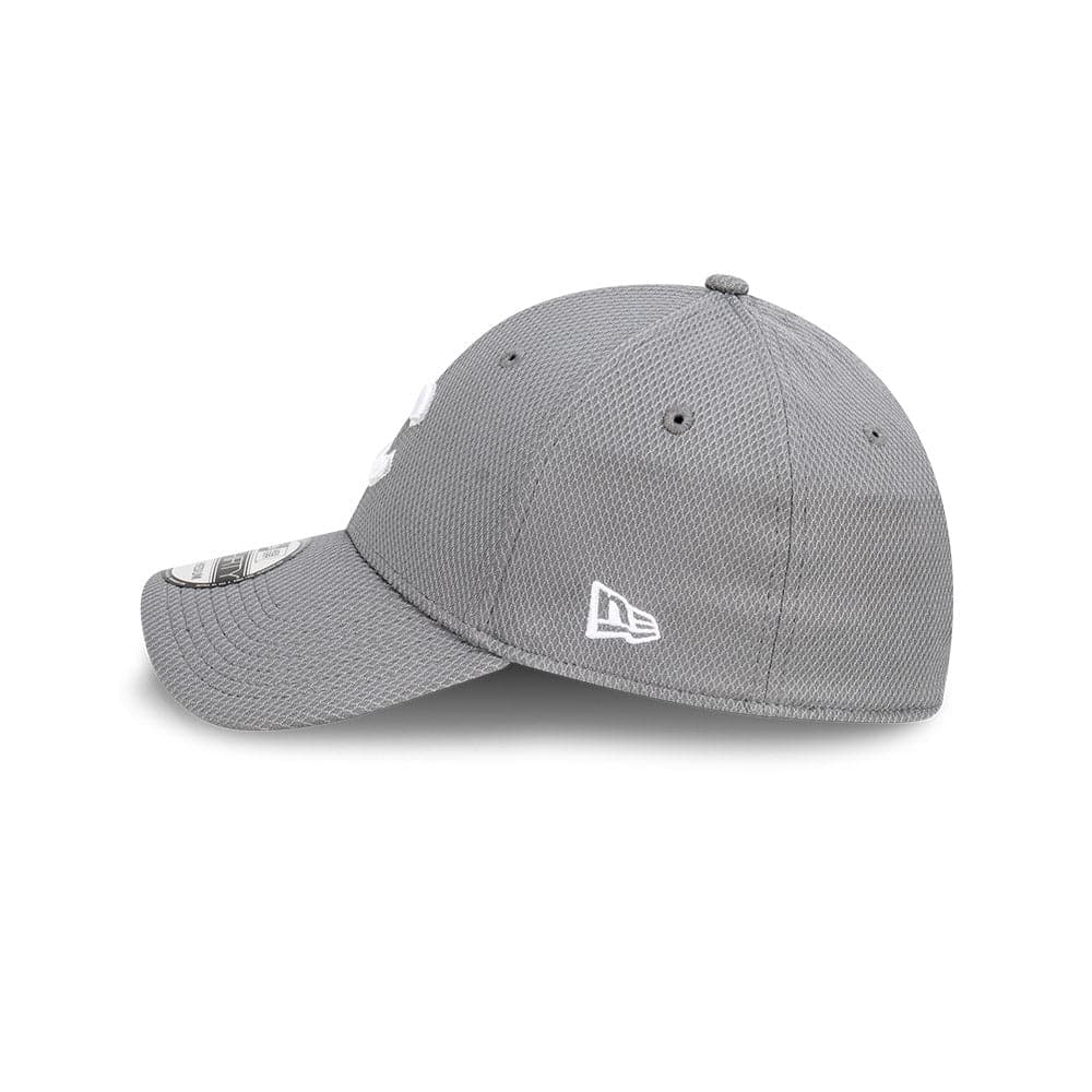 New Era Caps Chicago Cubs New Era MLB Team Storm Diamond Era 39THIRTY Flex Fiit Curve Hat - Grey