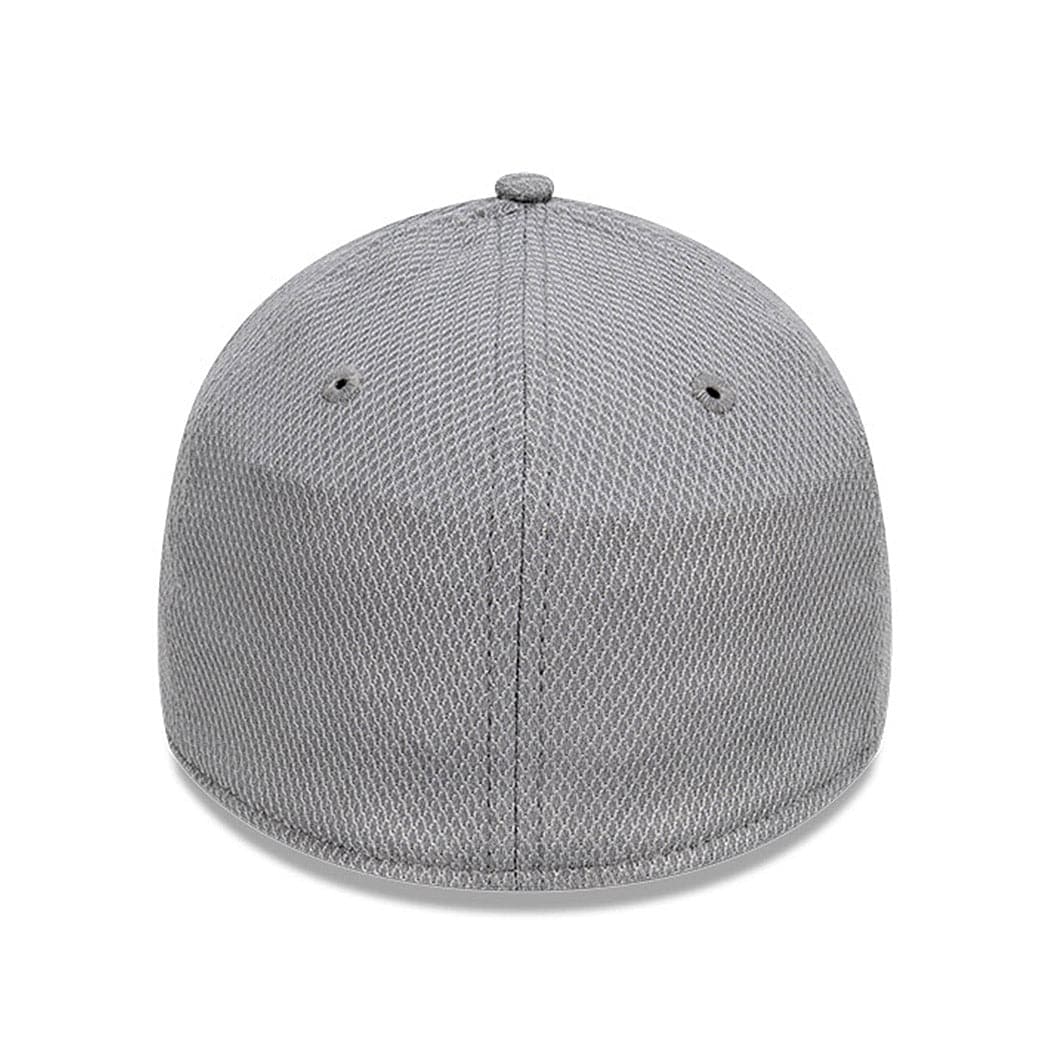 New Era Caps Chicago Cubs New Era MLB Team Storm Diamond Era 39THIRTY Flex Fiit Curve Hat - Grey