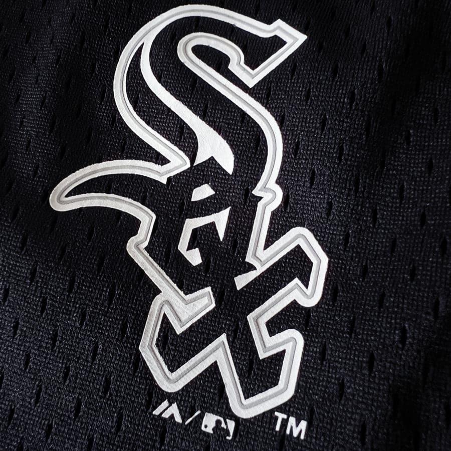 Majestic Athletic Shorts Chicago White Sox Majestic Athletic MLB Team Mesh Shorts - Black
