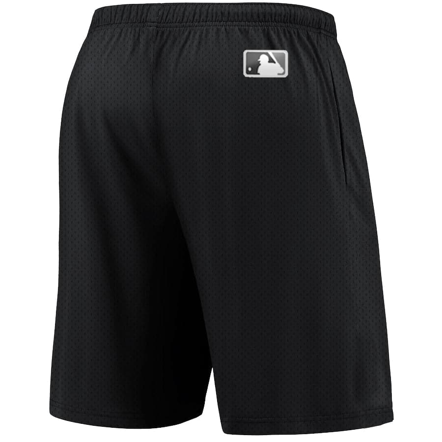 Majestic Athletic Shorts Chicago White Sox Majestic Athletic MLB Team Mesh Shorts - Black
