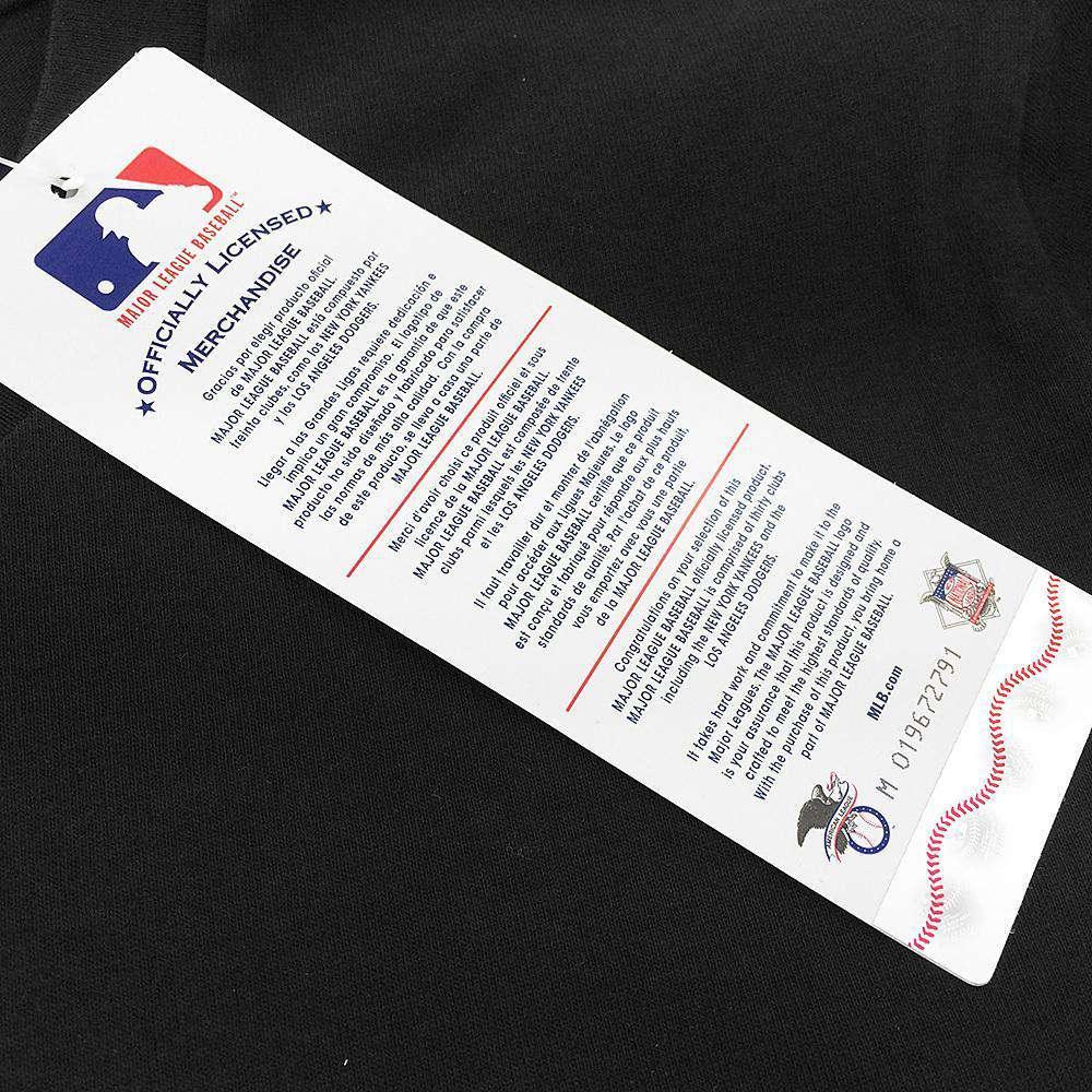 Majestic Athletic Jumpers Chicago White Sox Majestic MLB Raglan Marle Hoodie Jumper - Black/Asphalt