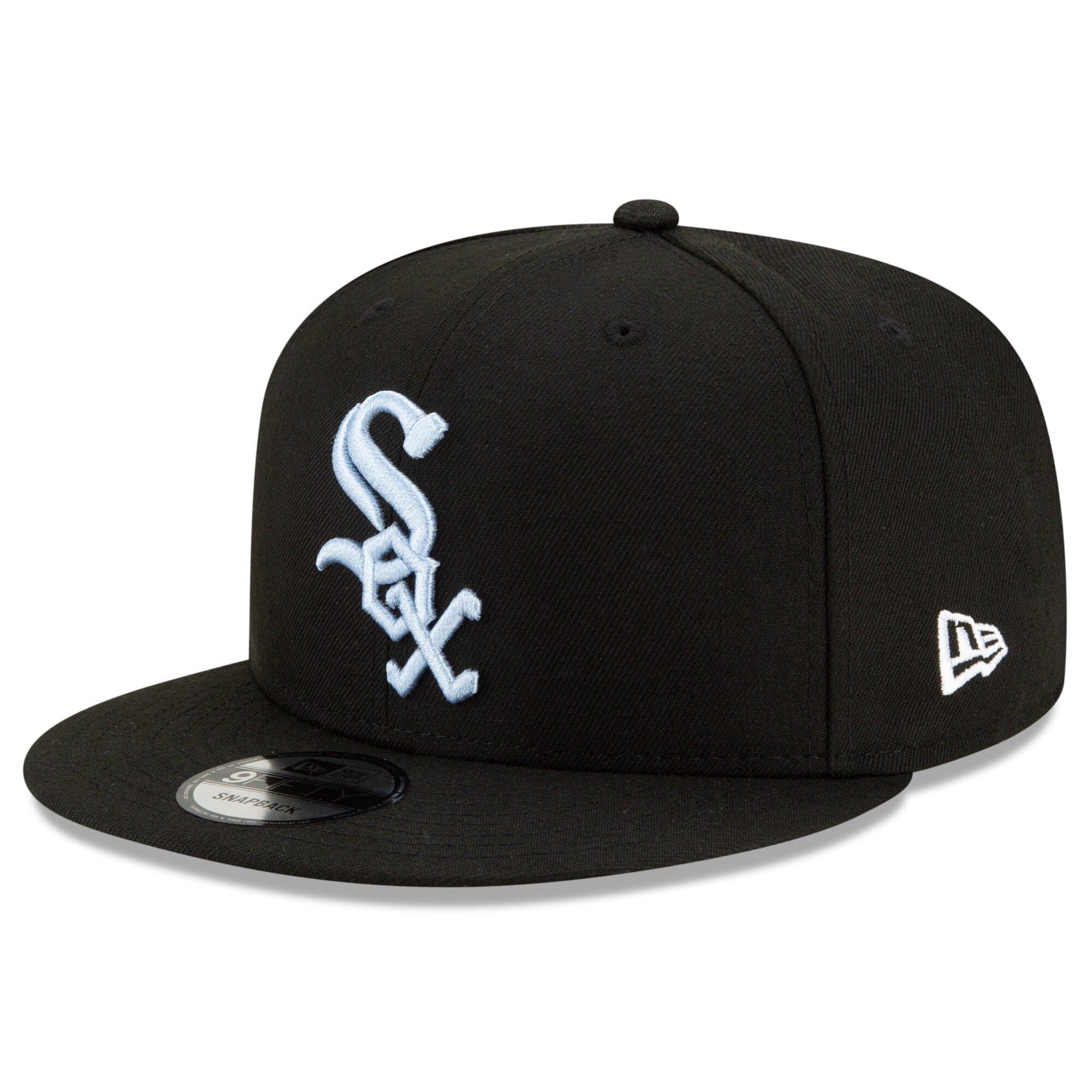 New Era Caps Chicago White Sox New Era MLB 2021 Fathers Day 9FIFTY Snapback Hat - Black