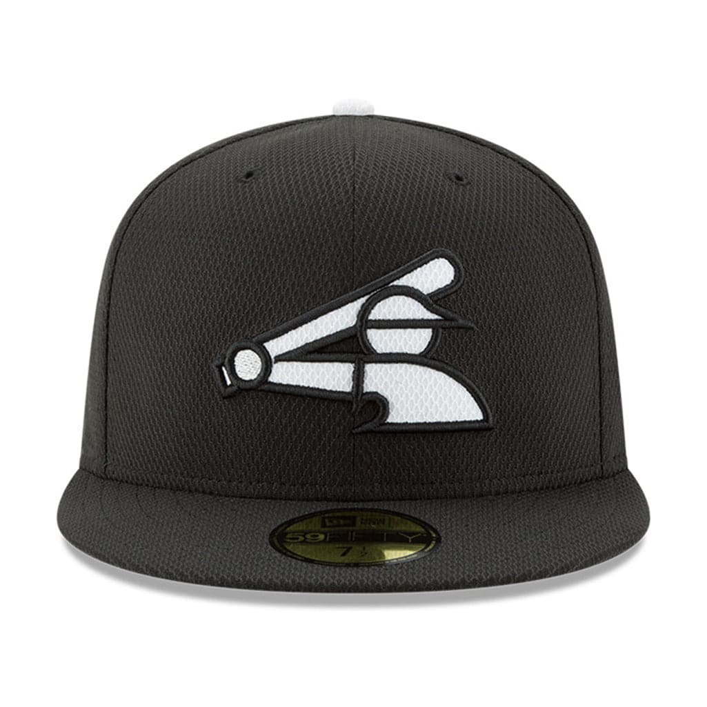 New Era Caps Chicago White Sox New Era MLB Alt Diamond Era Performance 59FIFTY Fitted Hat - Black