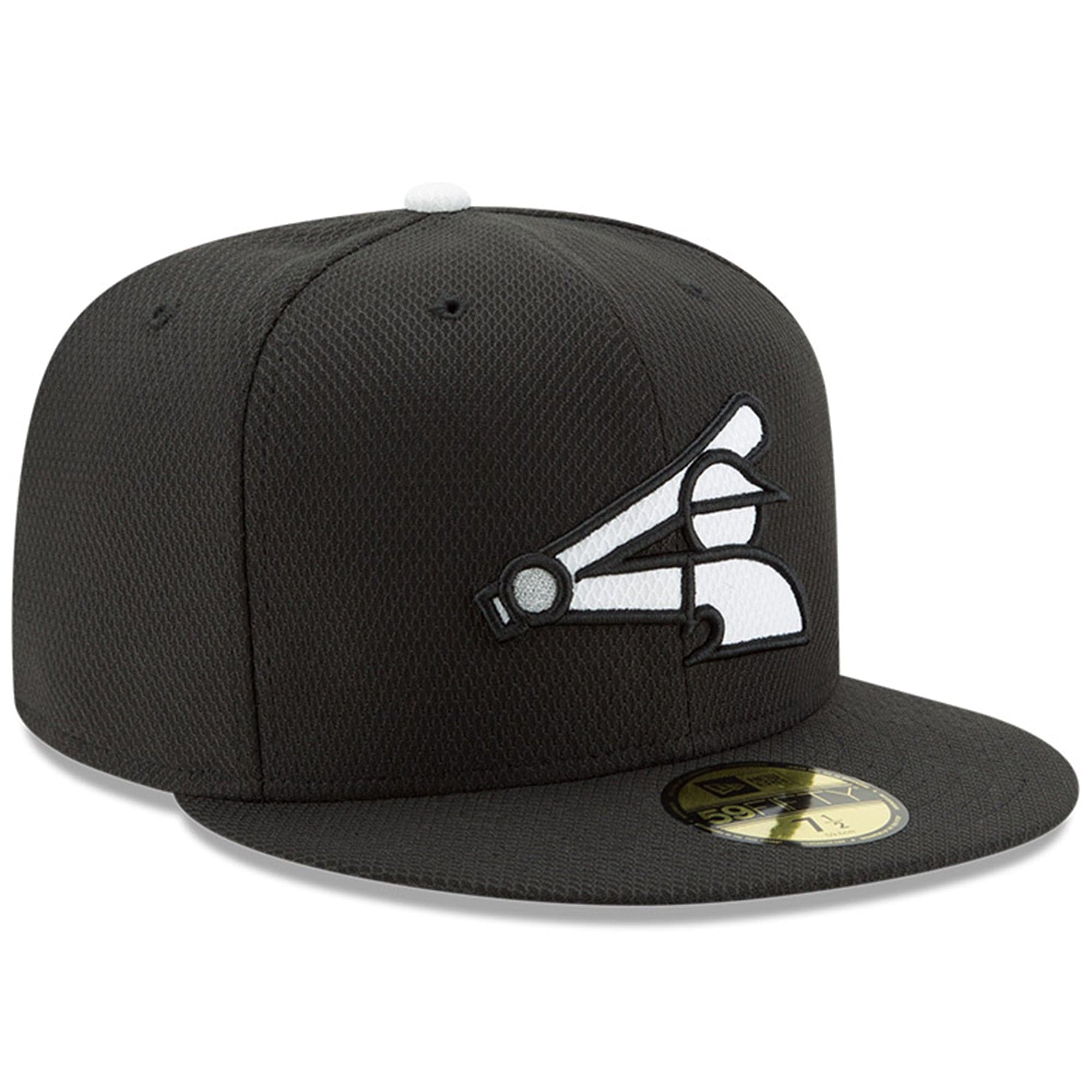 New Era Caps Chicago White Sox New Era MLB Alt Diamond Era Performance 59FIFTY Fitted Hat - Black