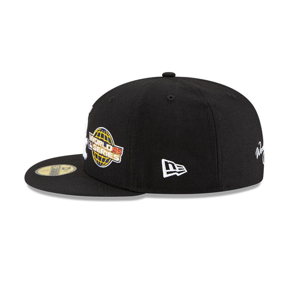 New Era Caps Chicago White Sox New Era MLB Champions Patch 59FIFTY Fitted Hat - Black