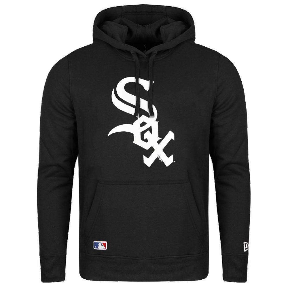New Era Jumpers Chicago White Sox New Era MLB Team Logo Hoodie Jumper - Black