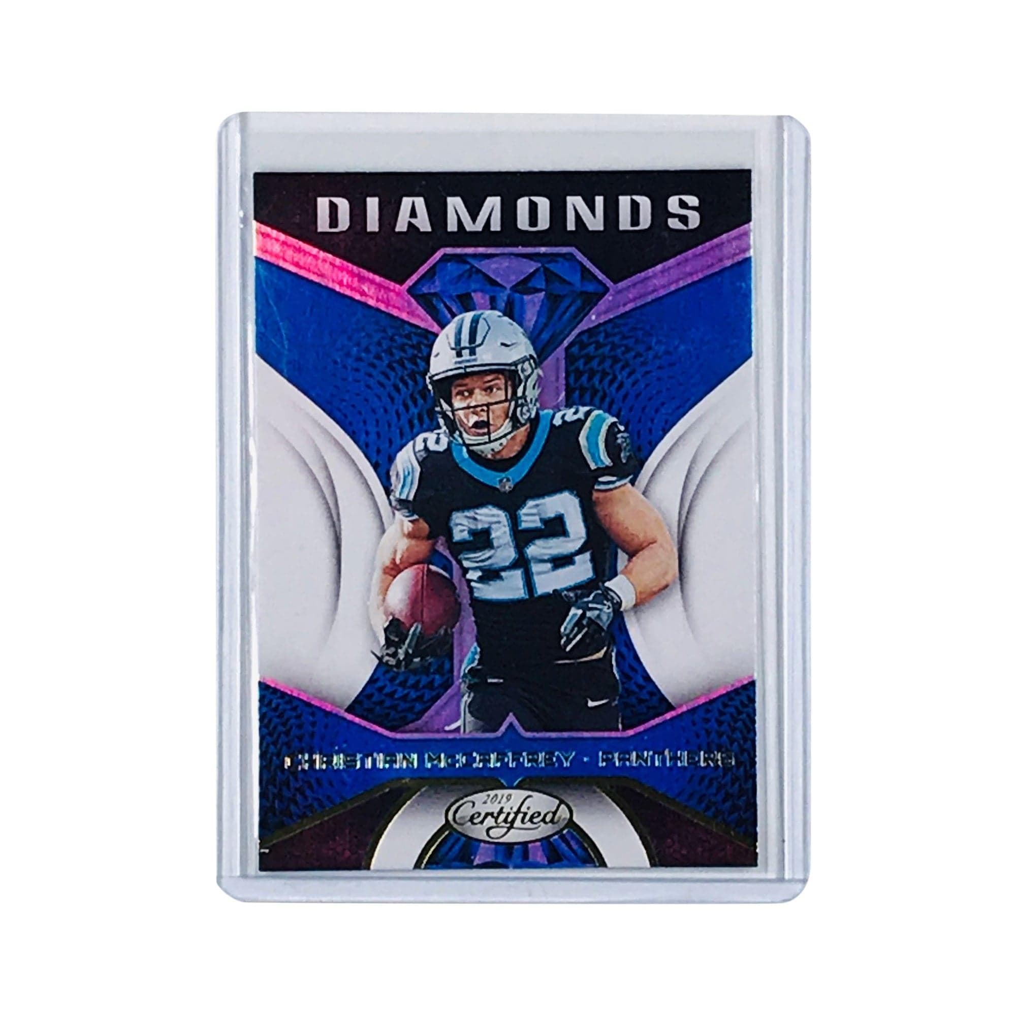Panini Cards Christian McCaffrey Carolina Panthers 2019 Panini NFL Certified Diamonds