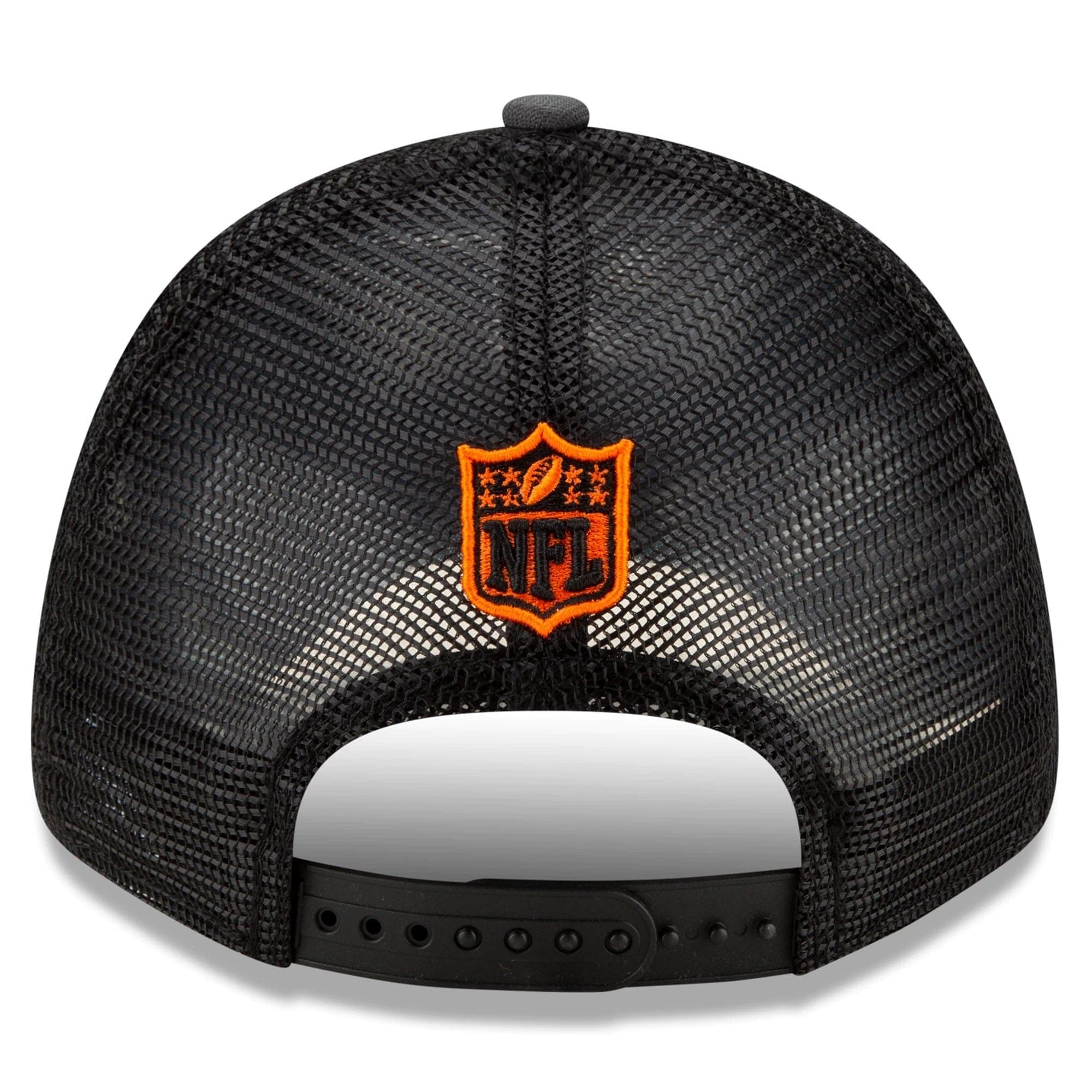 New Era Caps Cincinnati Bengals New Era 2021 NFL Draft 9FORTY Snapback Curve Hat - Graphite