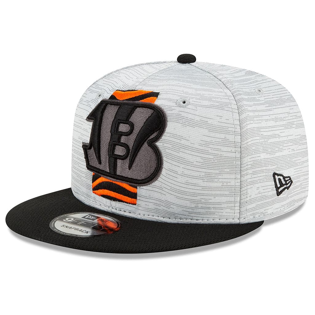 New Era Caps Cincinnati Bengals New Era NFL 2021 Training Camp 9FIFTY Snapback Hat - Grey