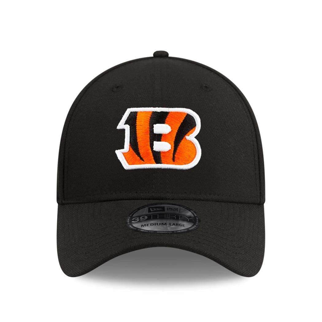 New Era Caps Cincinnati Bengals New Era NFL Team 39THIRTY Stretch Fit Hat - Black