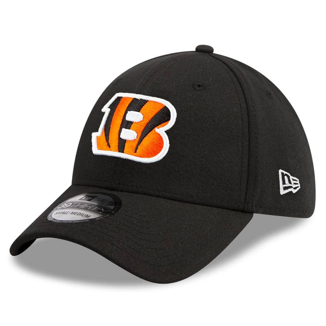 New Era Caps Cincinnati Bengals New Era NFL Team 39THIRTY Stretch Fit Hat - Black