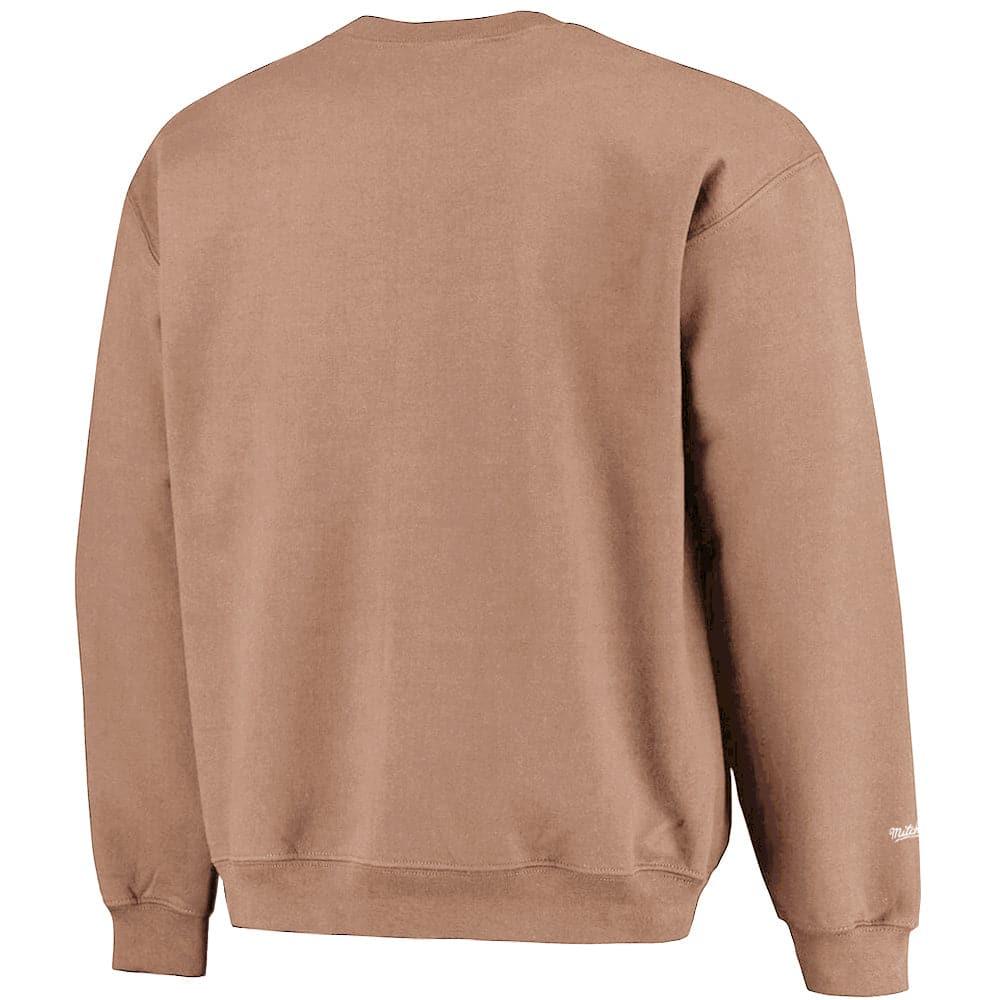 Mitchell And Ness Jumpers Cleveland Browns Mitchell & Ness NFL Champs Vintage Crew Jumper - Faded Brown