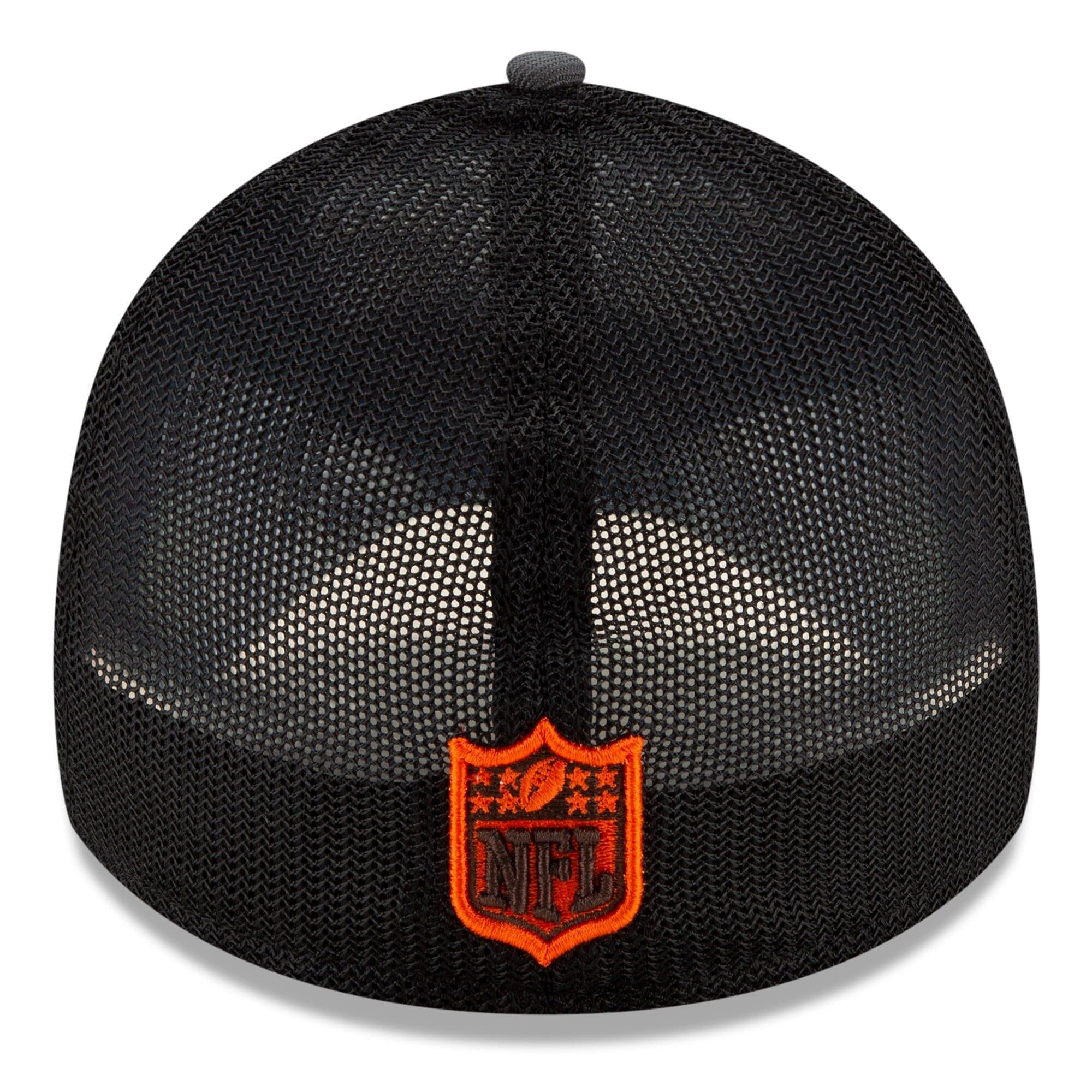 New Era Caps Cleveland Browns New Era 2021 NFL Draft 39THIRTY Flex Fit Curve Hat - Graphite