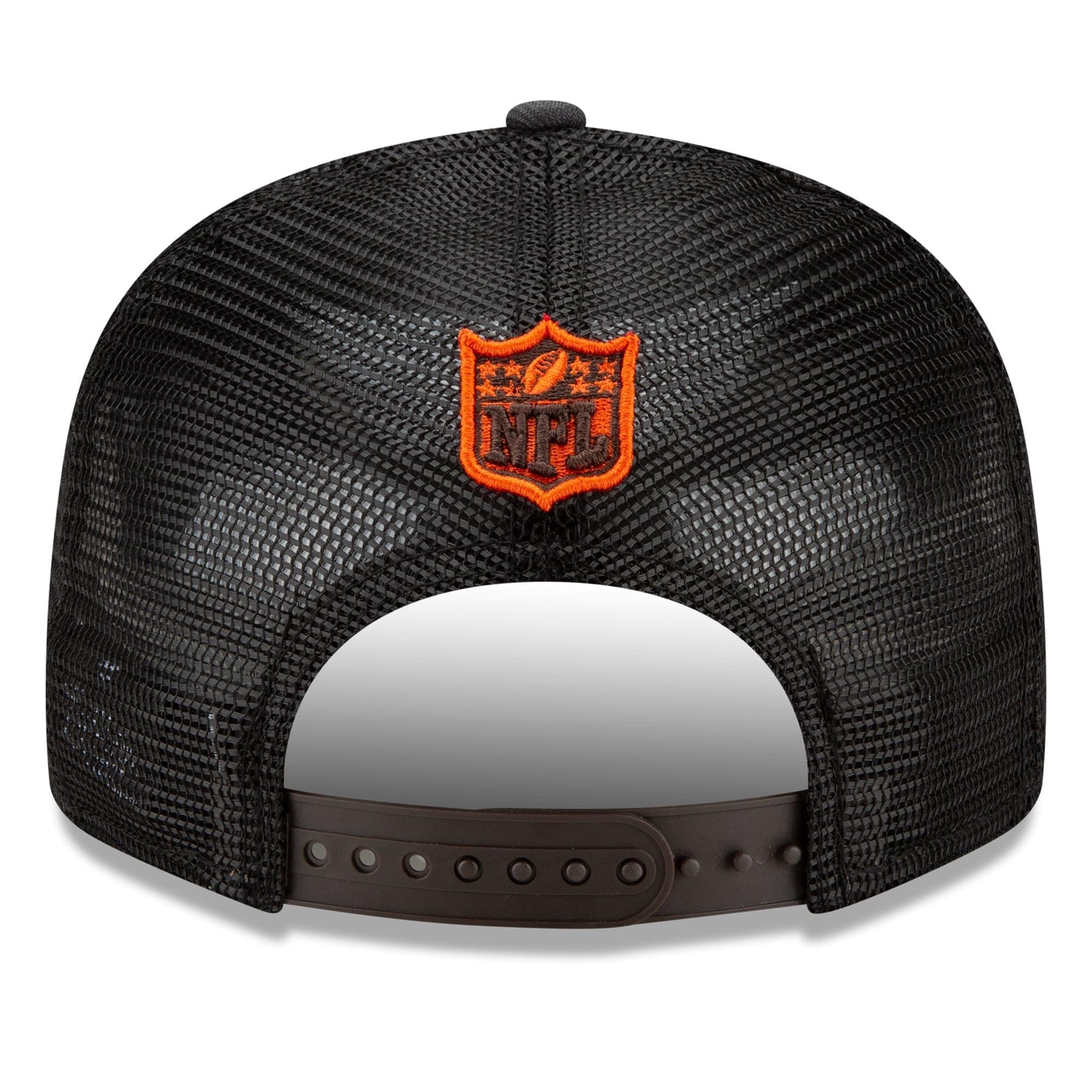 New Era Caps Cleveland Browns New Era 2021 NFL Draft 9FIFTY Snapback Hat - Graphite