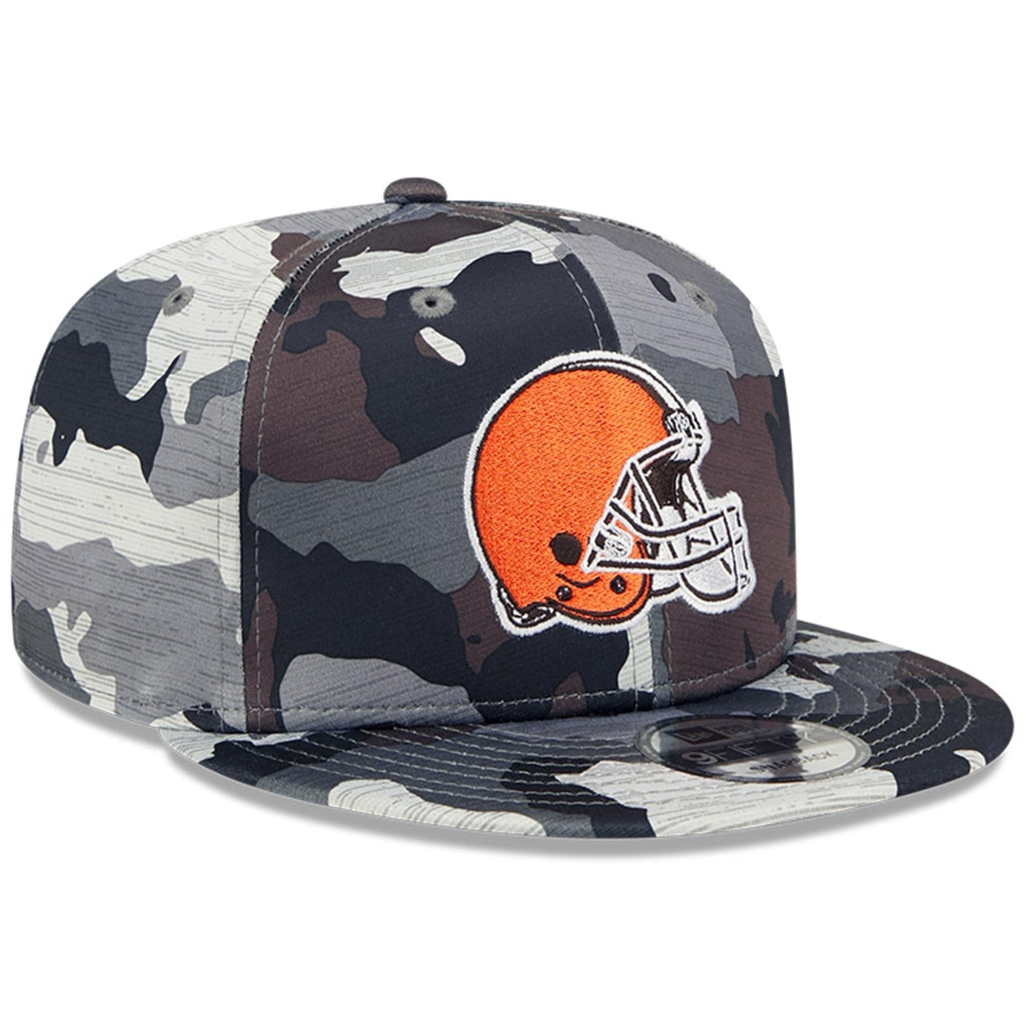 New Era Caps Cleveland Browns New Era NFL 22 Training Camp 9FIFTY Snapback Hat - Camo