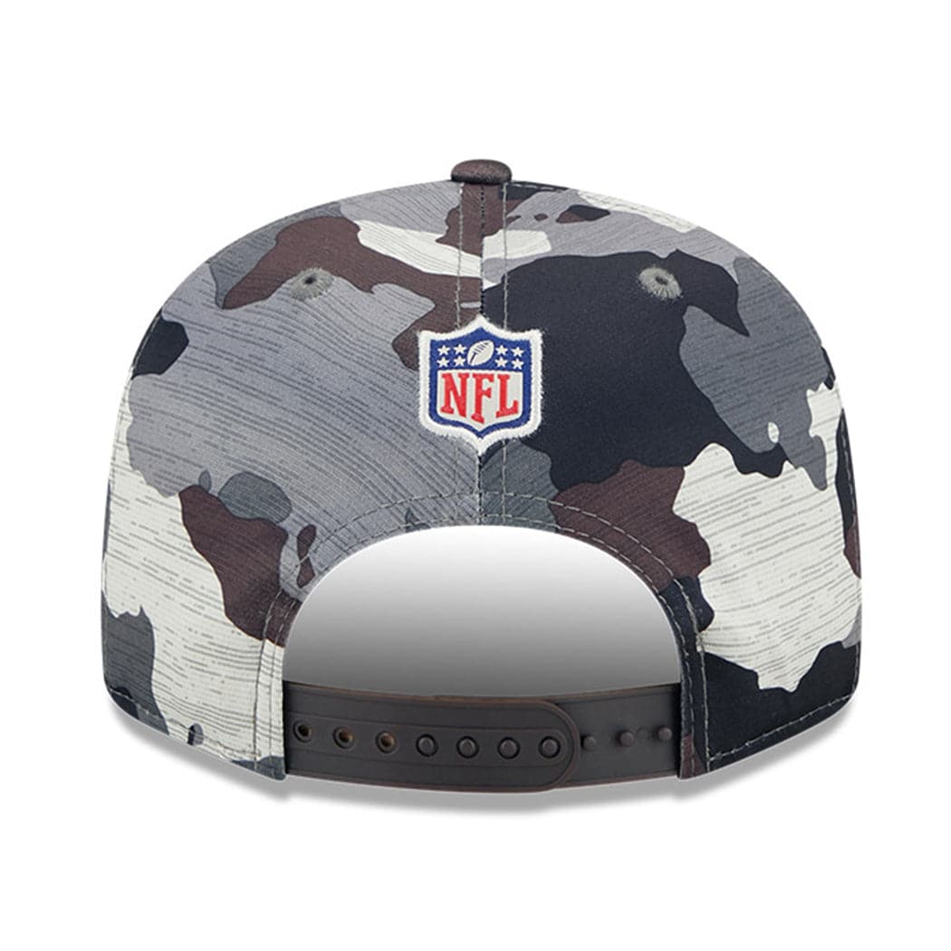 New Era Caps Cleveland Browns New Era NFL 22 Training Camp 9FIFTY Snapback Hat - Camo