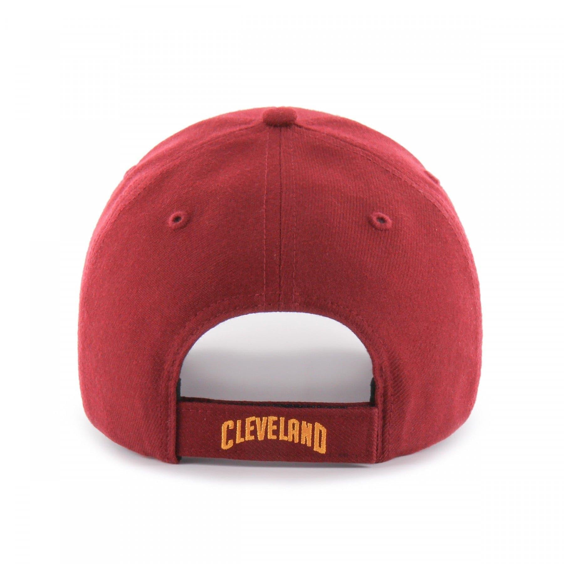47 Brand Caps Cleveland Cavaliers '47 NBA Team MVP Adjustable Curve Hat - Cardinal