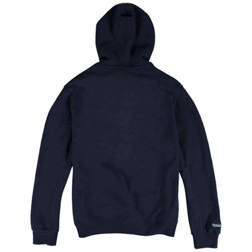 Mitchell And Ness Jumpers Cleveland Cavaliers Mitchell & Ness NBA Distressed Logo Hoodie Jumper - Navy