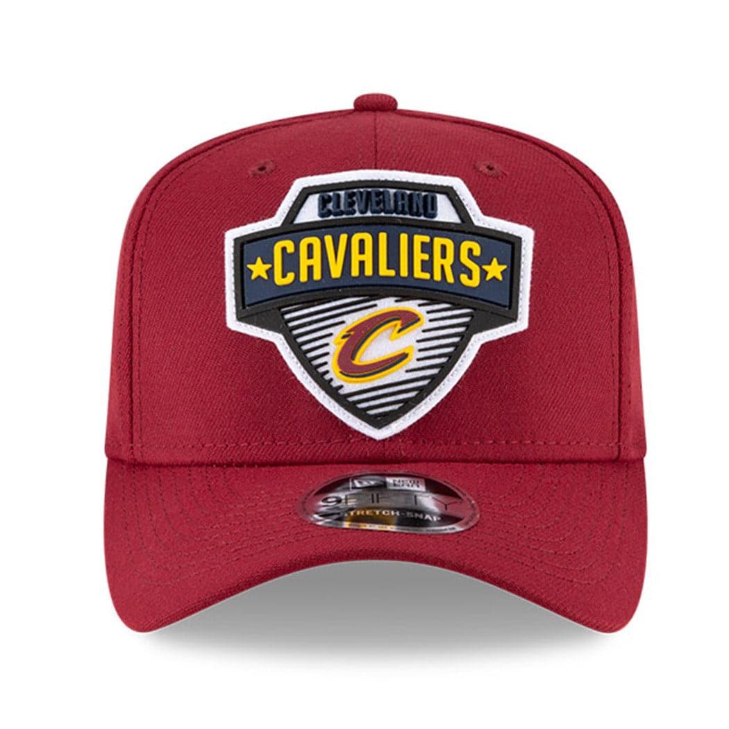 New Era Caps Cleveland Cavaliers New Era NBA 2020 Tip-Off 9FIFTY Stretch-Snap Curve Hat - Burgundy