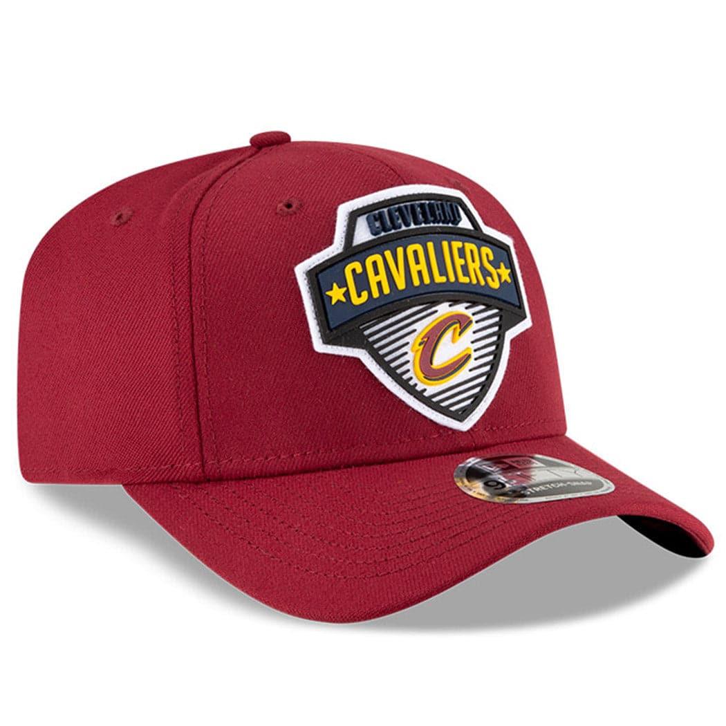 New Era Caps Cleveland Cavaliers New Era NBA 2020 Tip-Off 9FIFTY Stretch-Snap Curve Hat - Burgundy