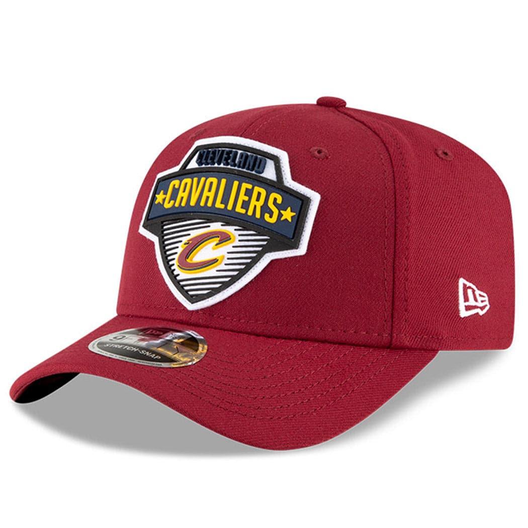 New Era Caps Cleveland Cavaliers New Era NBA 2020 Tip-Off 9FIFTY Stretch-Snap Curve Hat - Burgundy