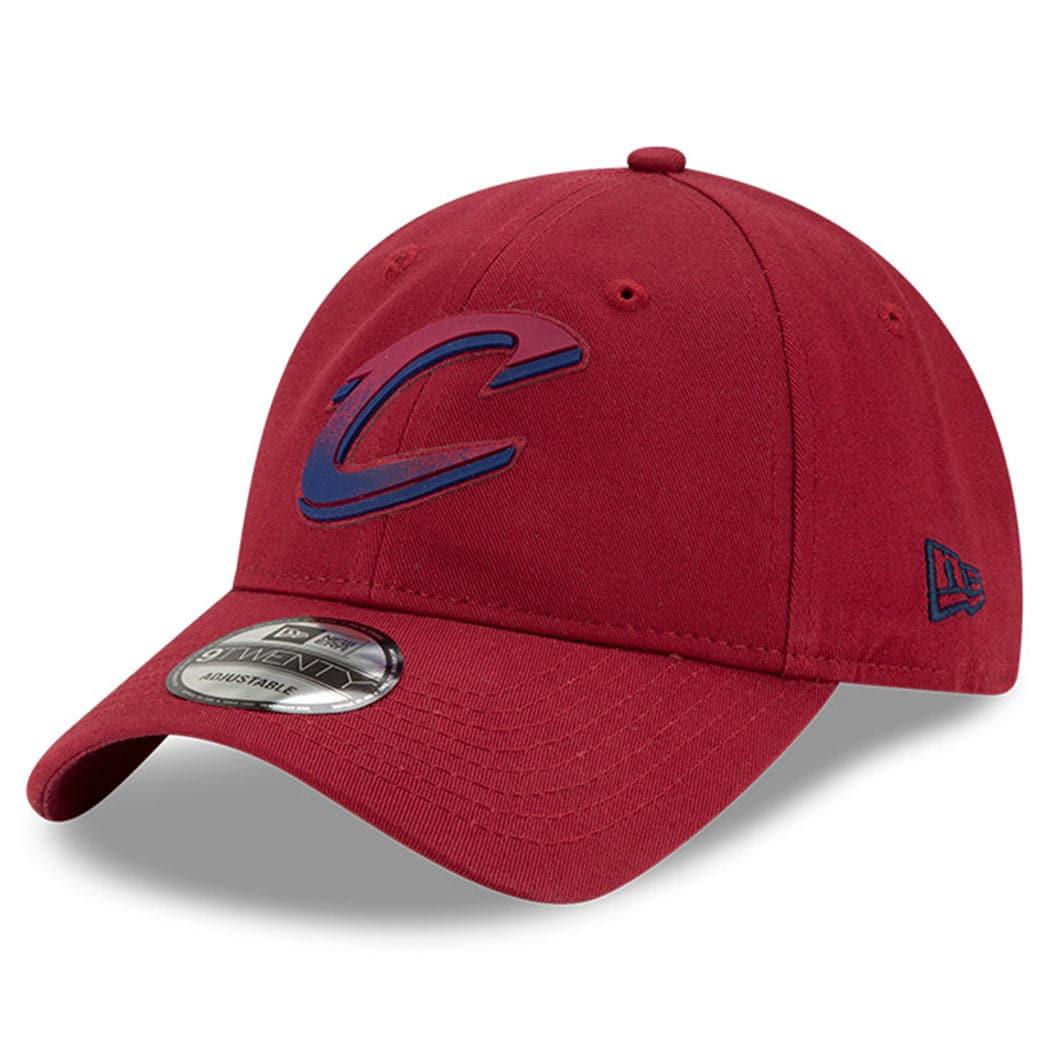 New Era Caps Cleveland Cavaliers New Era NBA 2021 Back Half 9TWENTY Curved Hat - Maroon