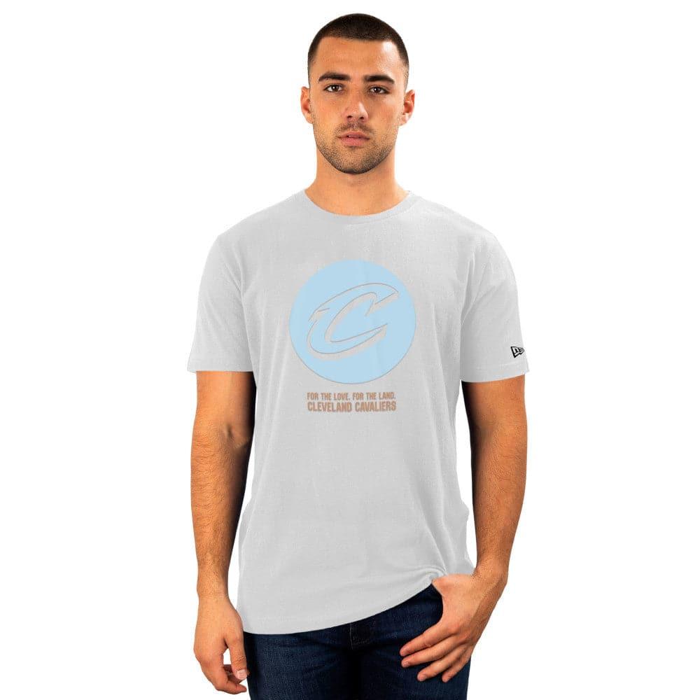 New Era T-Shirts Cleveland Cavaliers New Era NBA 22-23 City Edition T-Shirt - White
