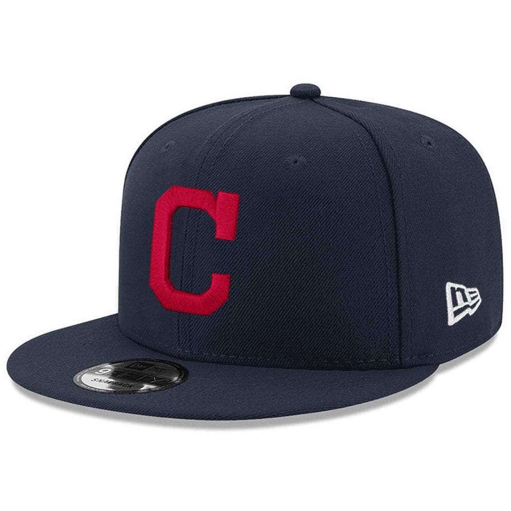New Era Caps Cleveland Indians New Era MLB Team 9FIFTY Snapback Hat - Navy