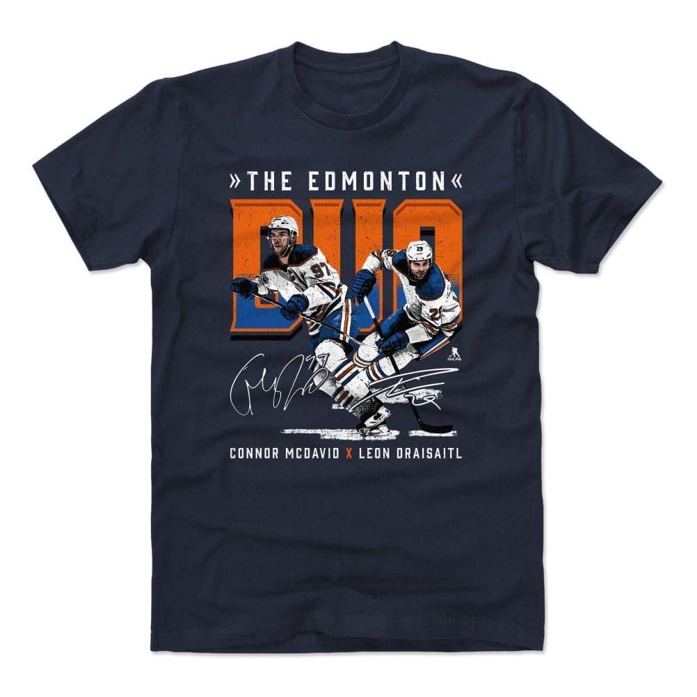 500 Level T-Shirts Connor McDavid & Leon Draisaitl Tampa Bay Lightning 500 Level NHL Duo T-Shirt - Navy