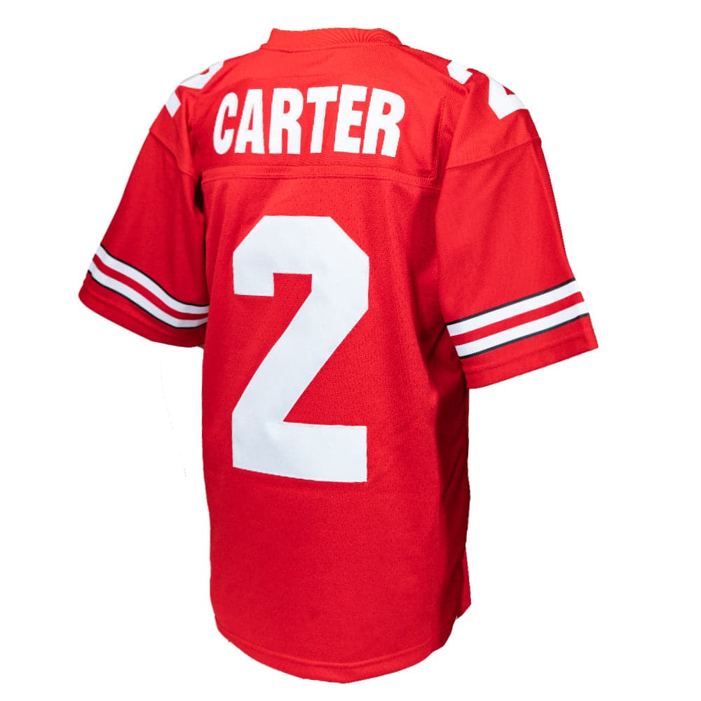 Mitchell And Ness Jerseys Cris Carter Ohio State Buckeyes 86-87 Mitchell & Ness NCAA Legacy Jersey - Red