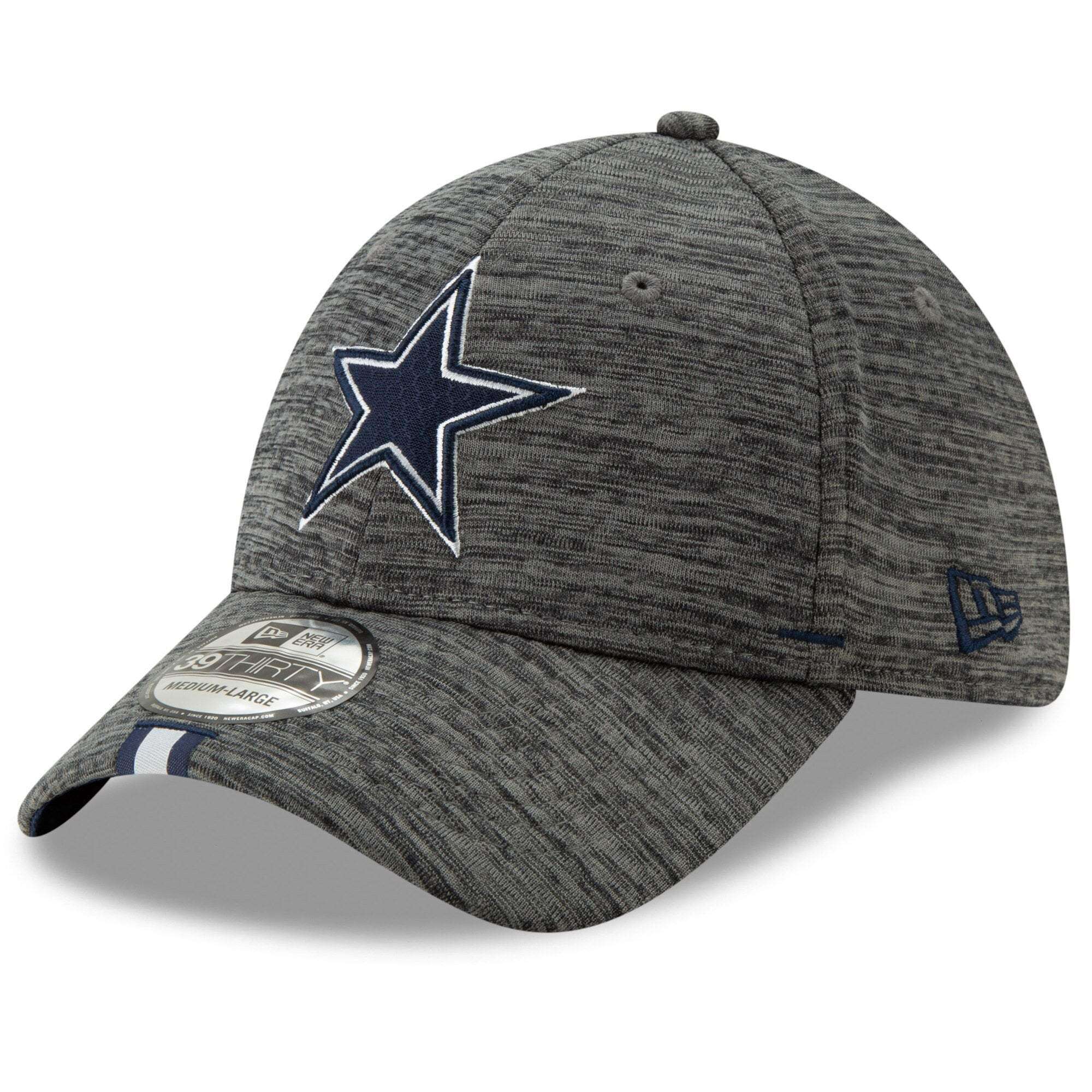 New Era Caps Dallas Cowboys New Era 2019 NFL Training Camp 39THIRTY Stretch-Fit Hat - Graphite
